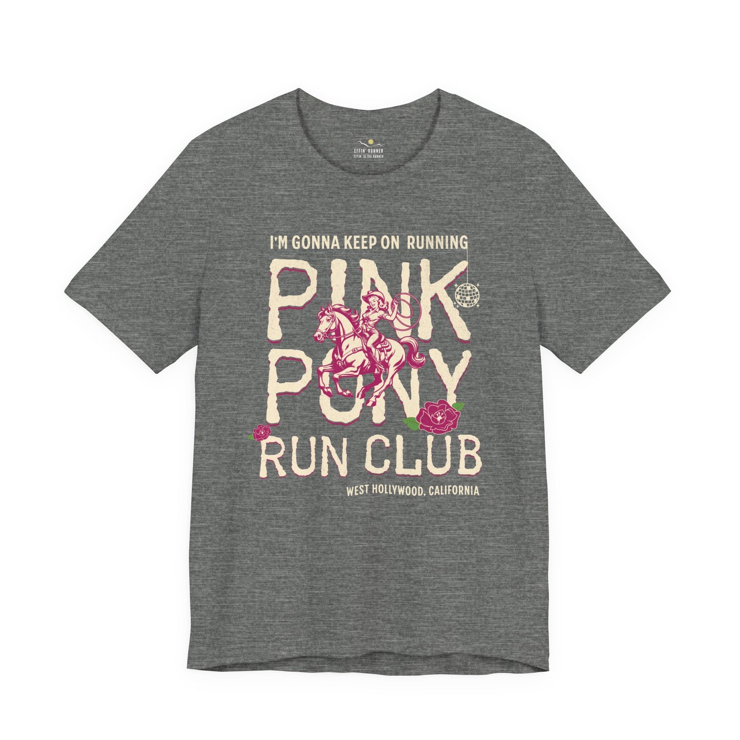 Pink Pony Run Club-Unisex Premium Tee