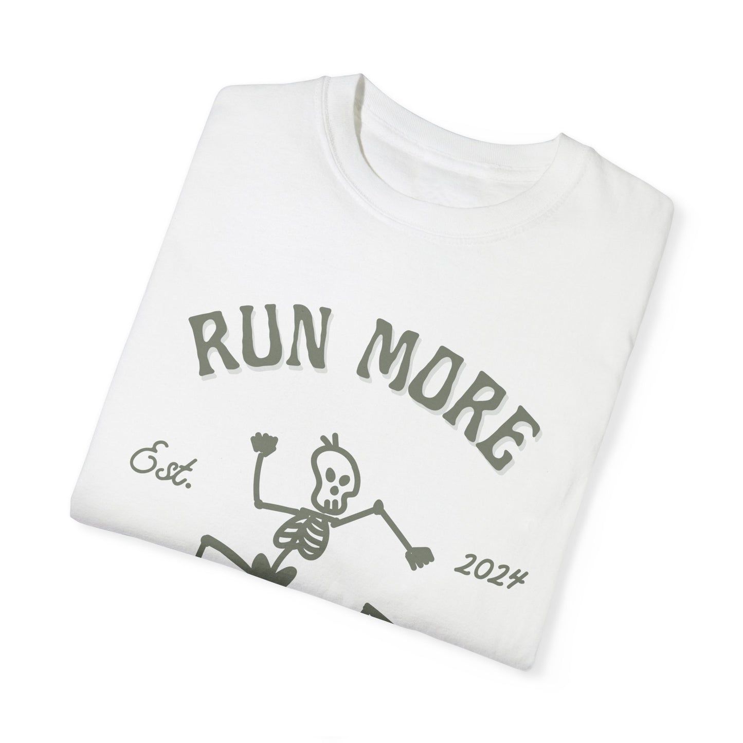 Running Man-Run More Worry Less Tee