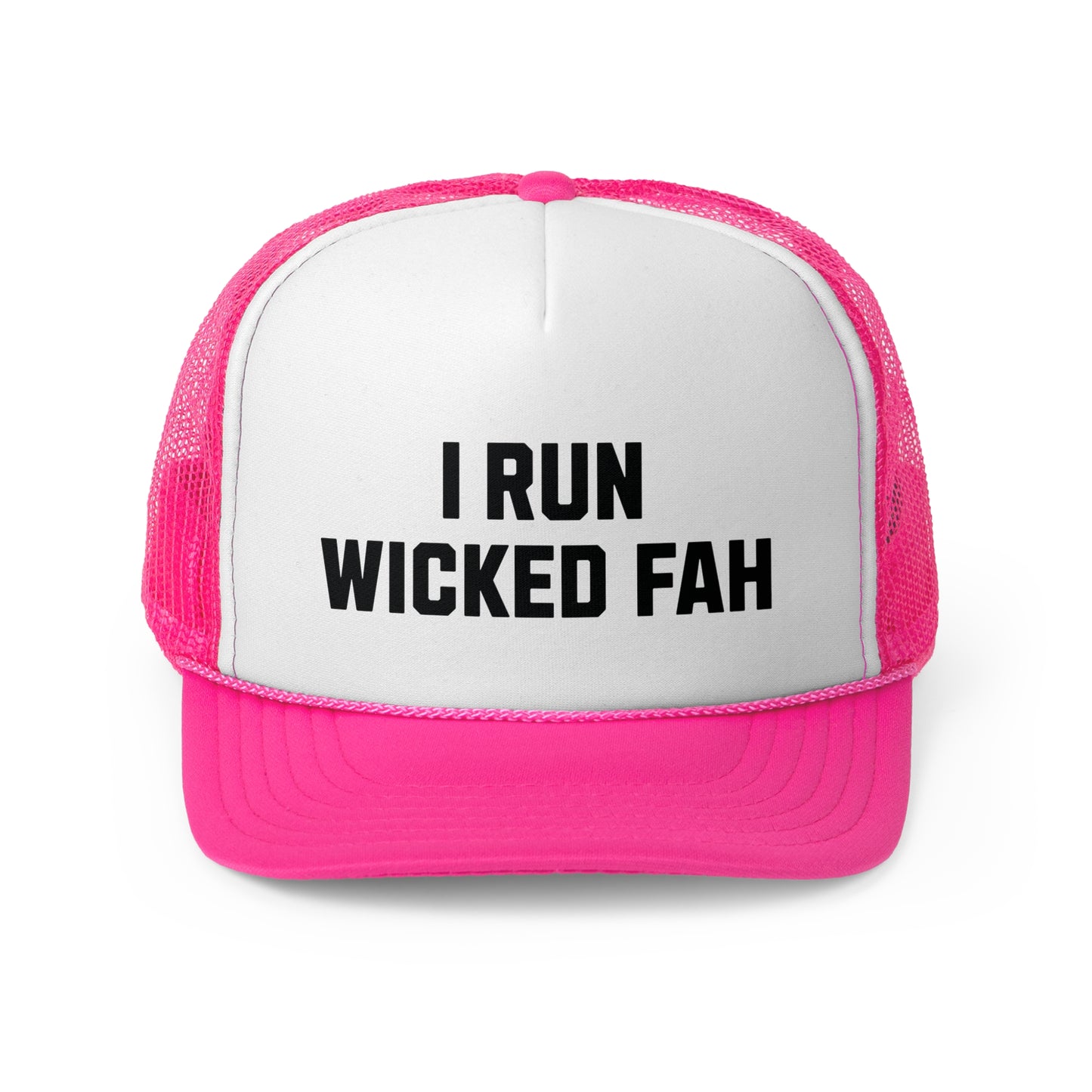 Running Wicked Old School-Wicked Fah Trucker Hat