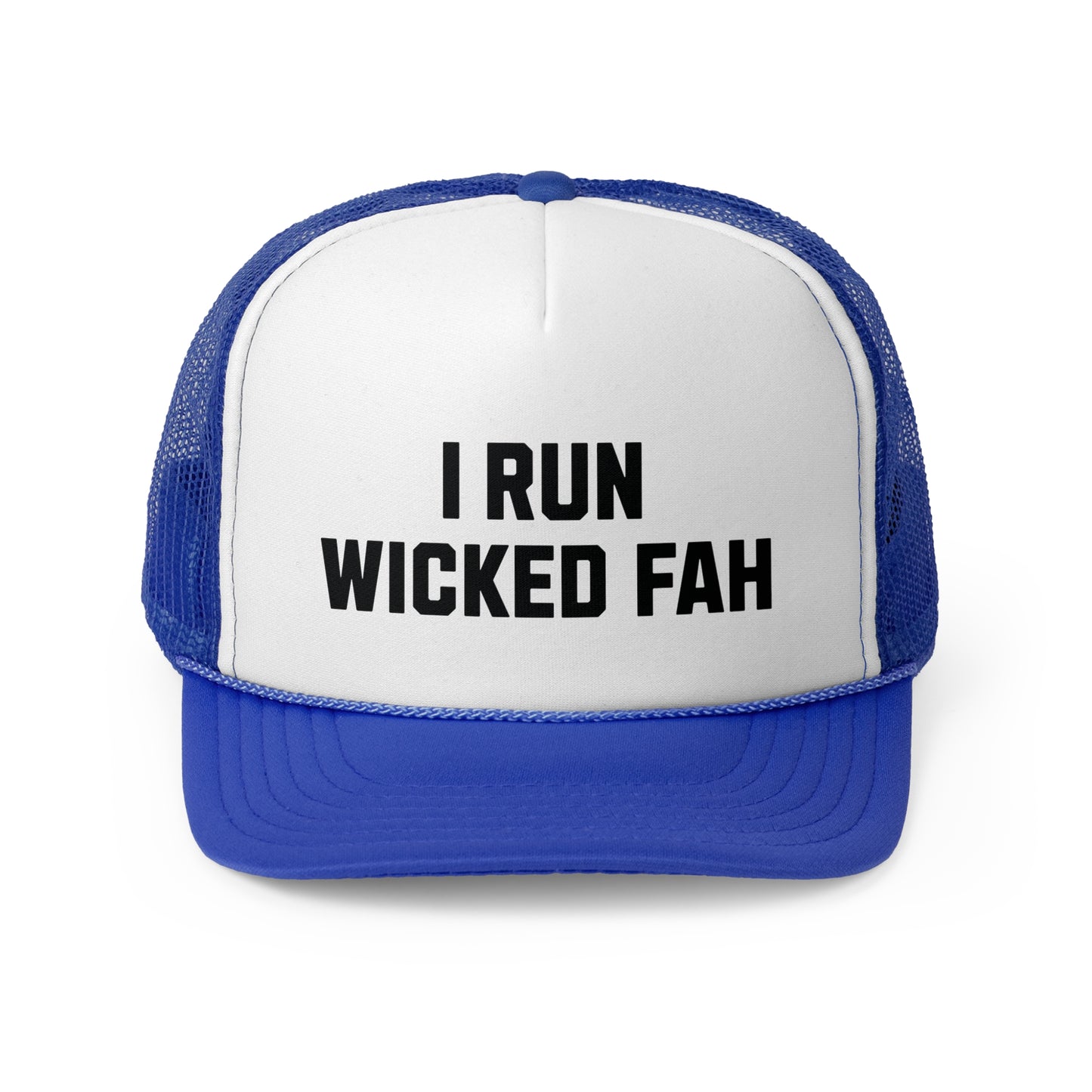Running Wicked Old School-Wicked Fah Trucker Hat