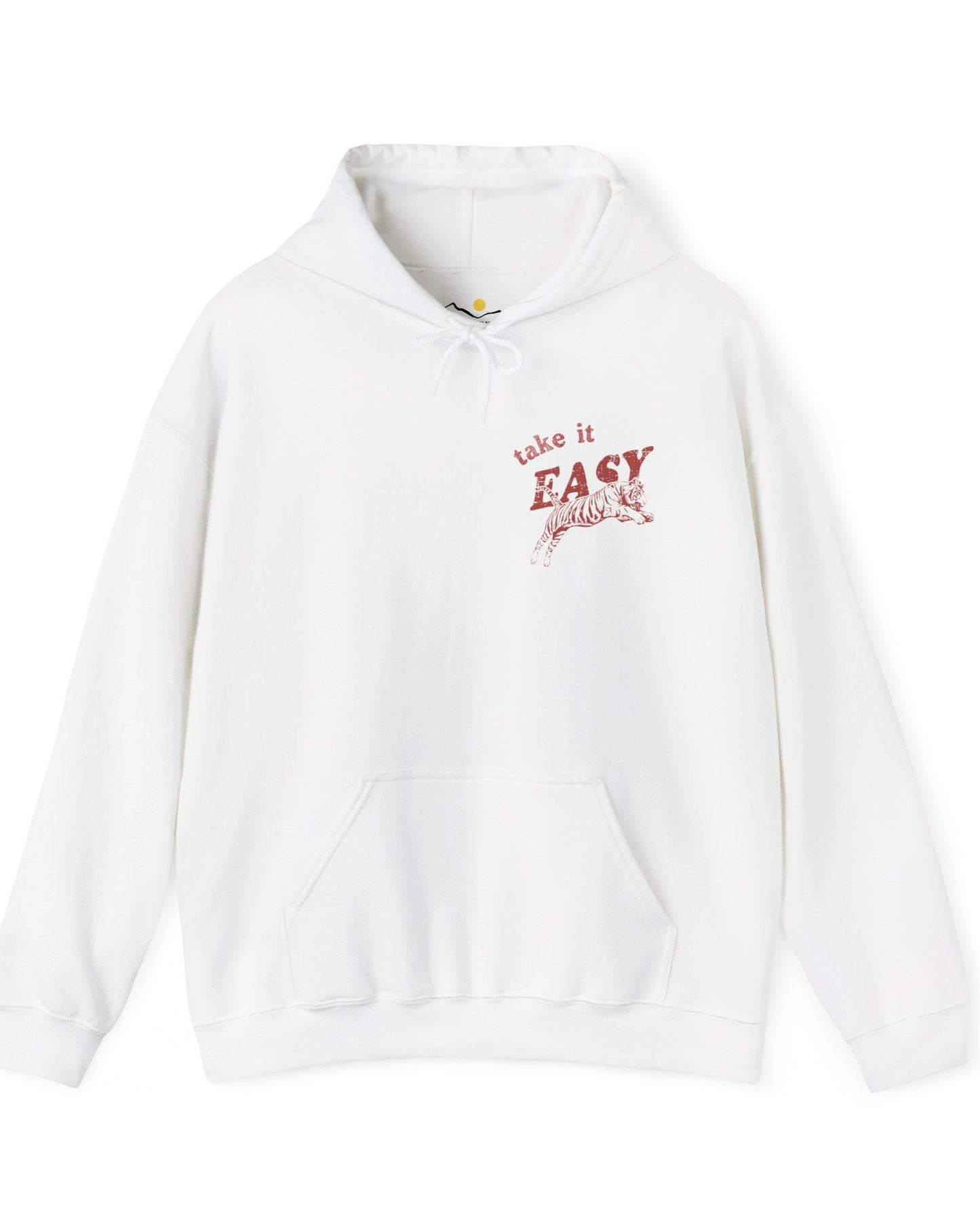 Take It Easy Tiger Hoodie