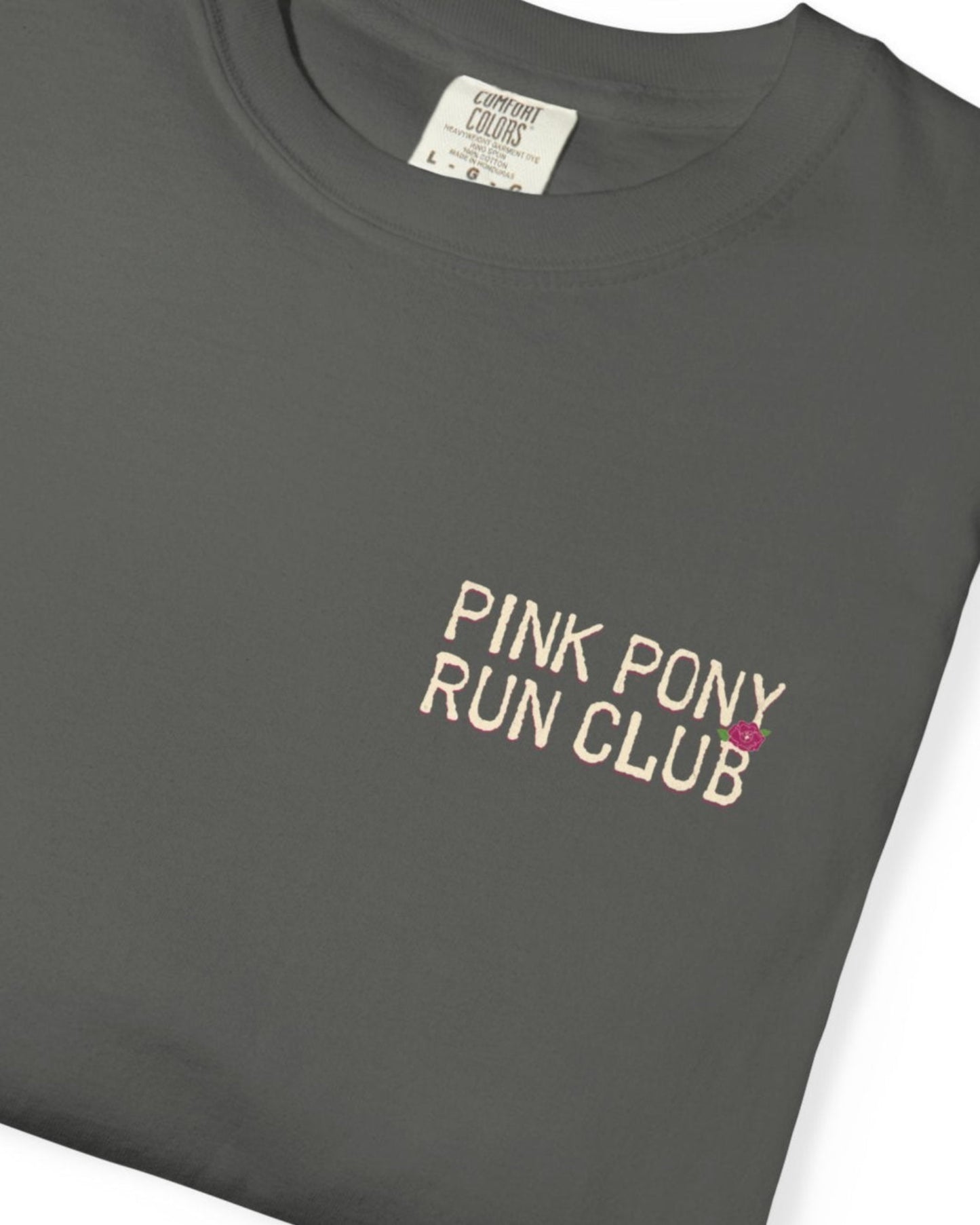 Back Graphic Pink Pony Run Club