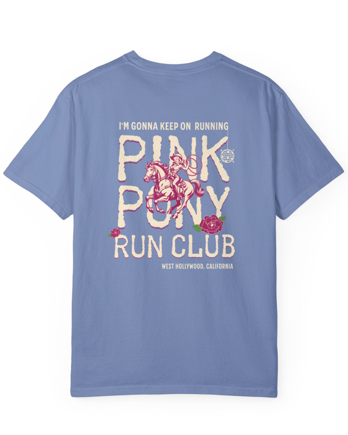 Back Graphic Pink Pony Run Club