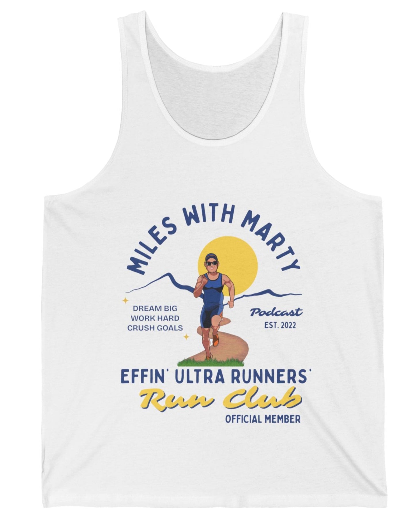 Unisex Miles w/Marty FN Runner Tank