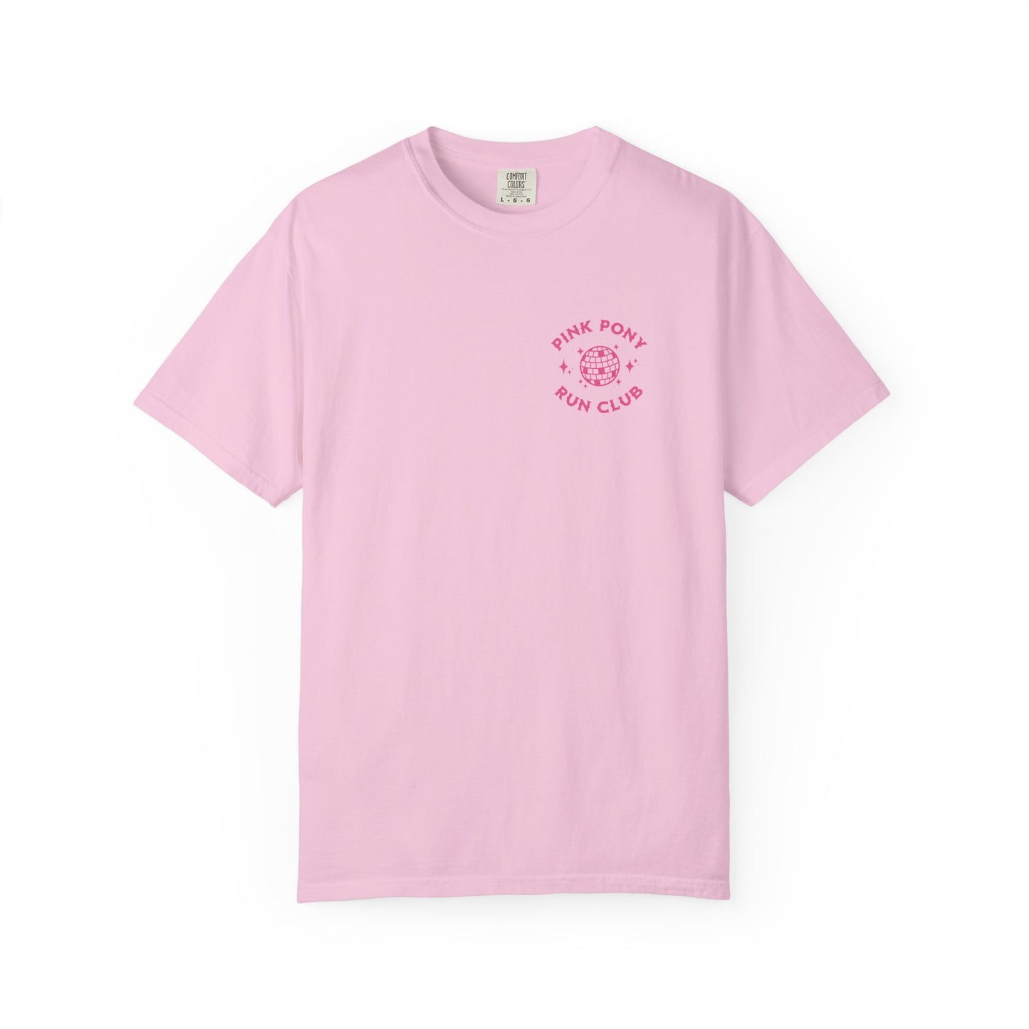 Back Graphic Pink Pony Run Club Premium Tee