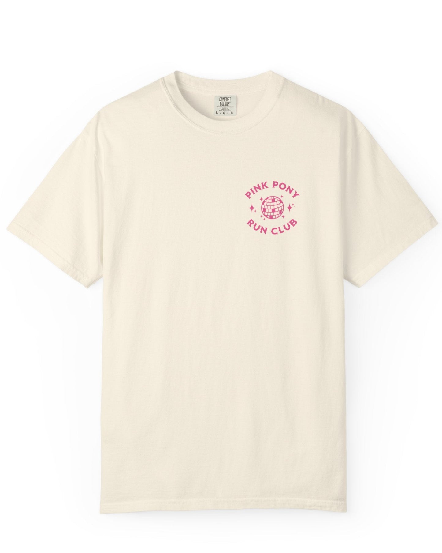 Back Graphic Pink Pony Run Club Premium Tee
