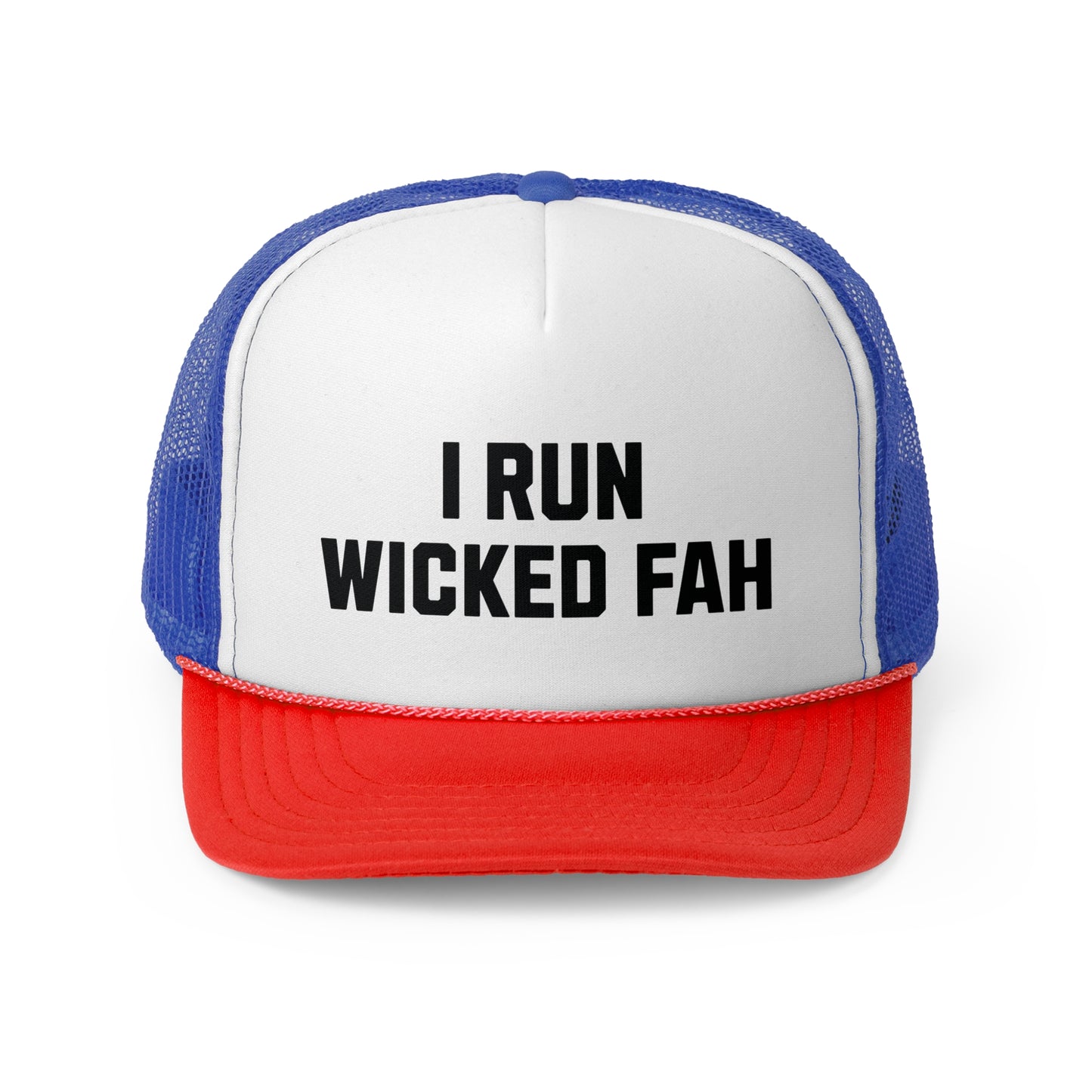 Running Wicked Old School-Wicked Fah Trucker Hat