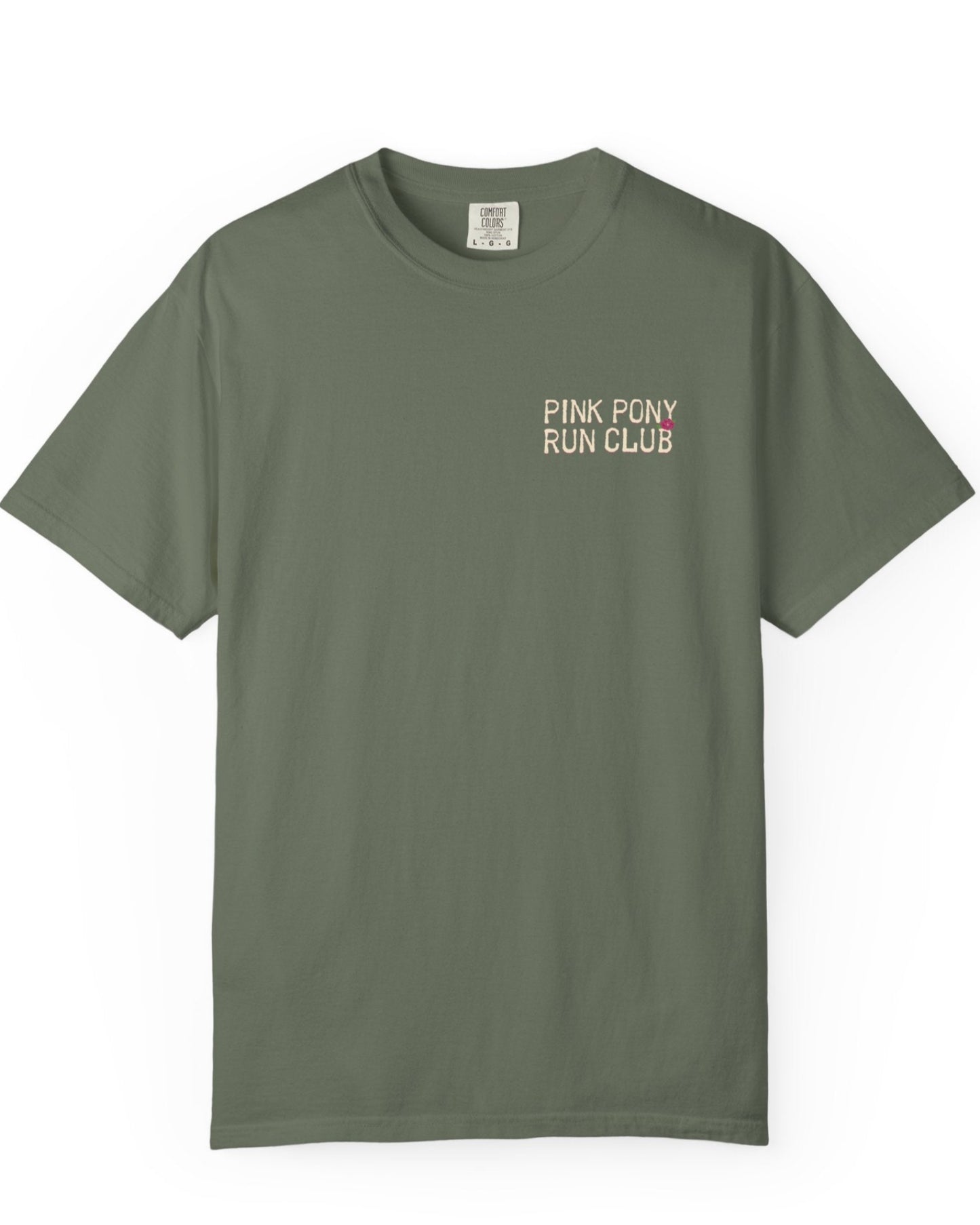 Back Graphic Pink Pony Run Club