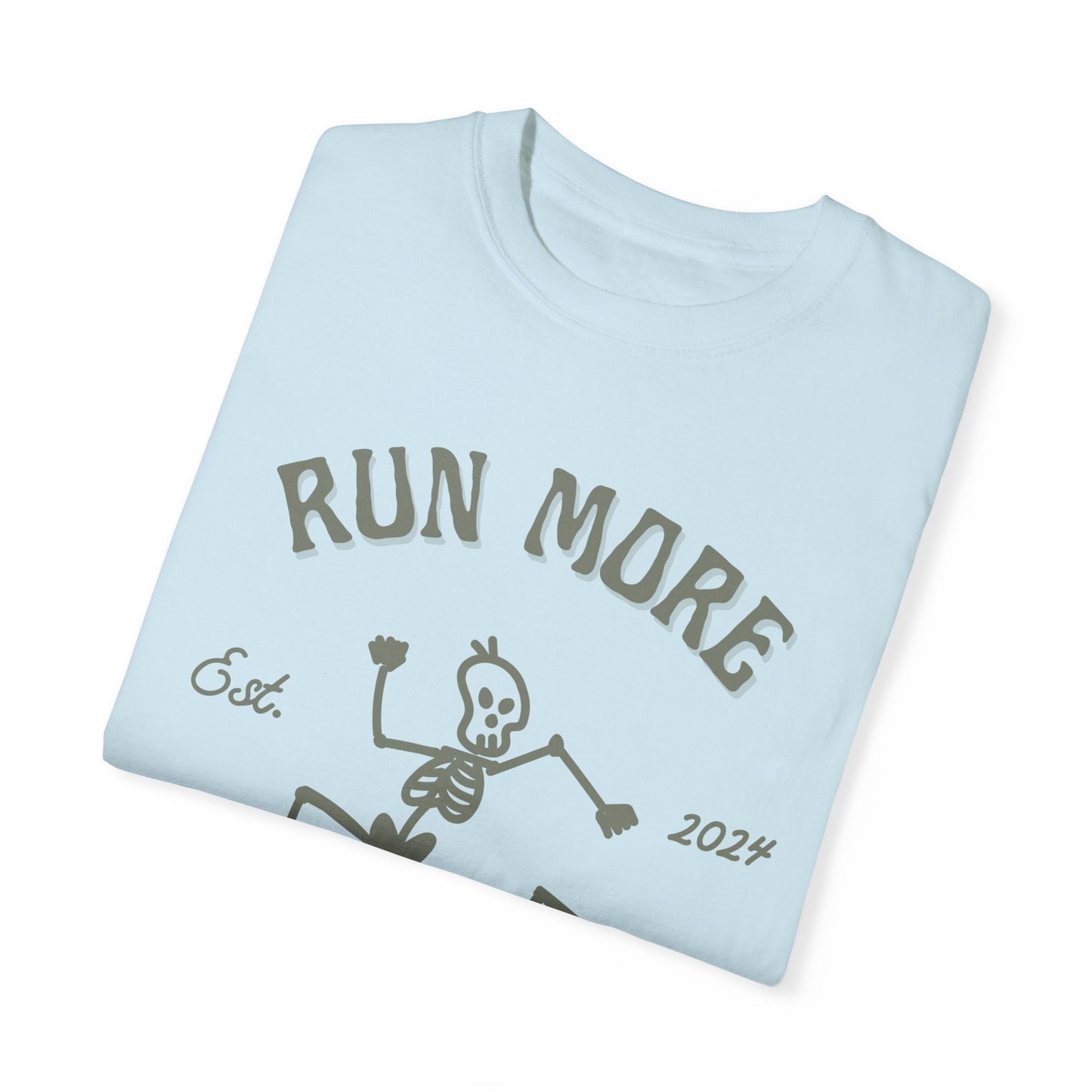 Running Man-Run More Worry Less Tee