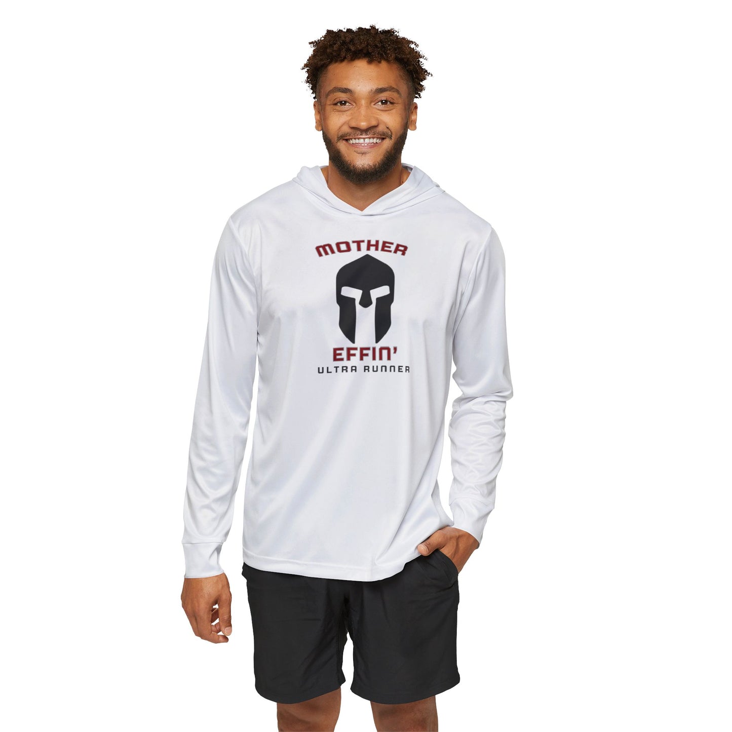Spartan Mother Effin' Ultra Runner Performance Hoodie