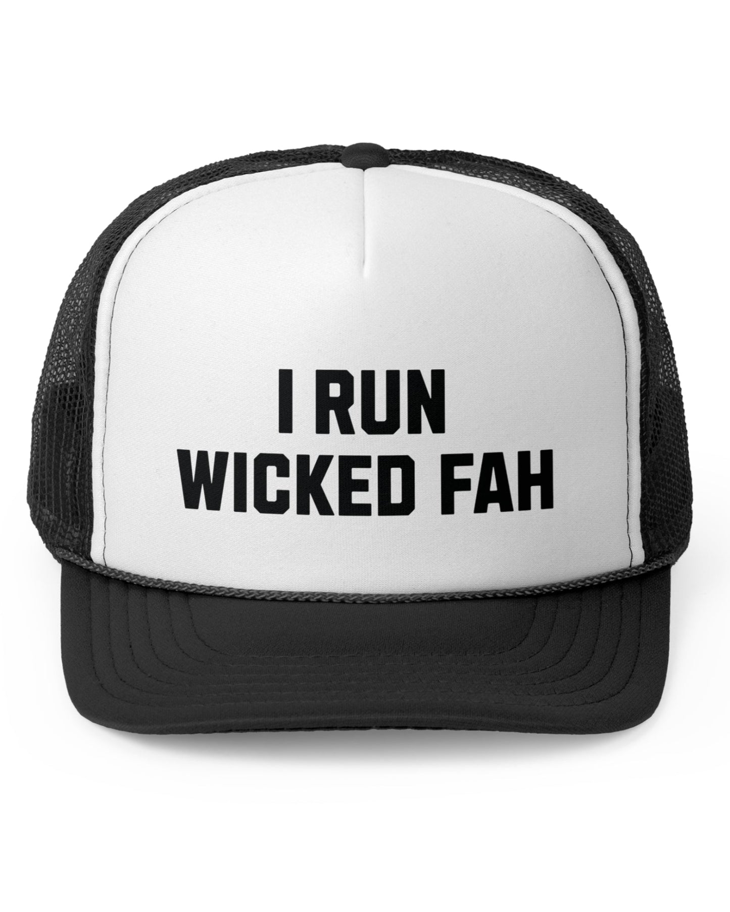 Running Wicked Old School-Wicked Fah Trucker Hat