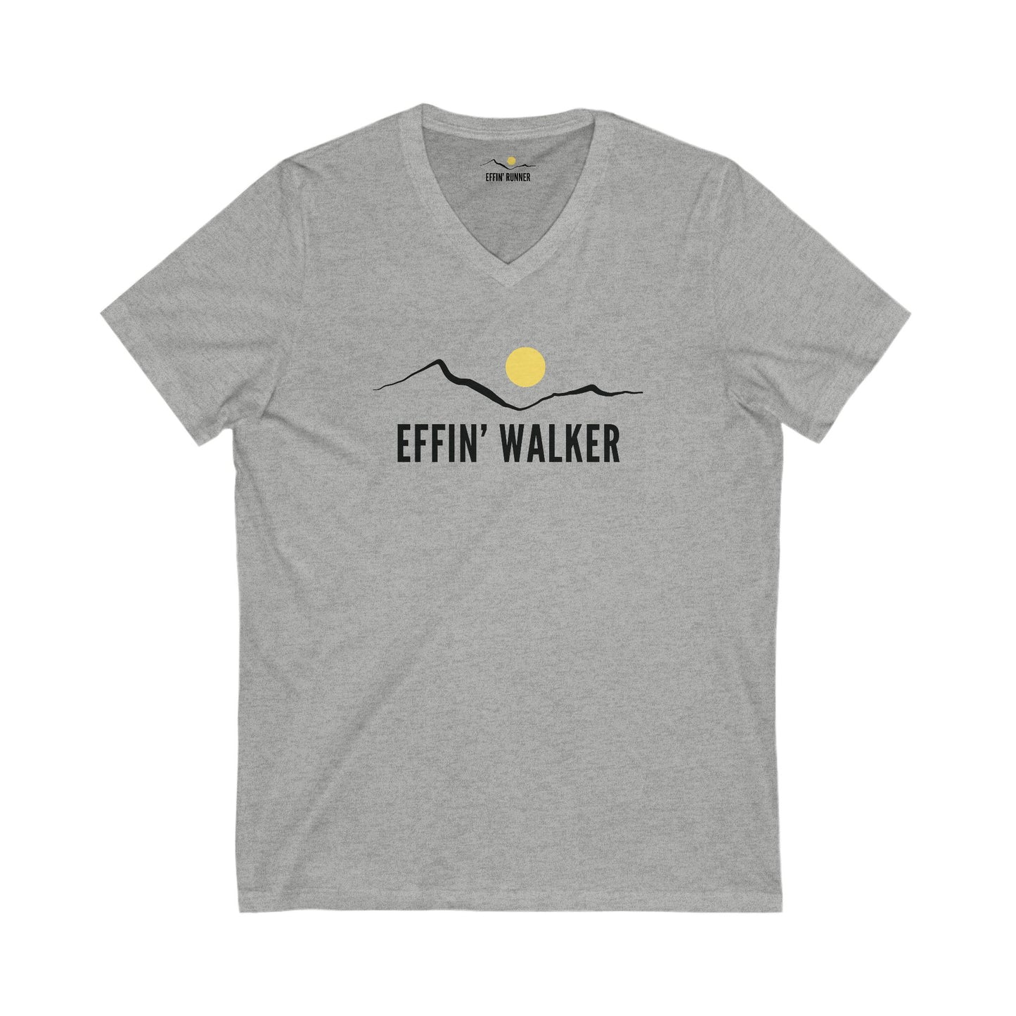 Effin' Walker V-Neck Unisex Tee