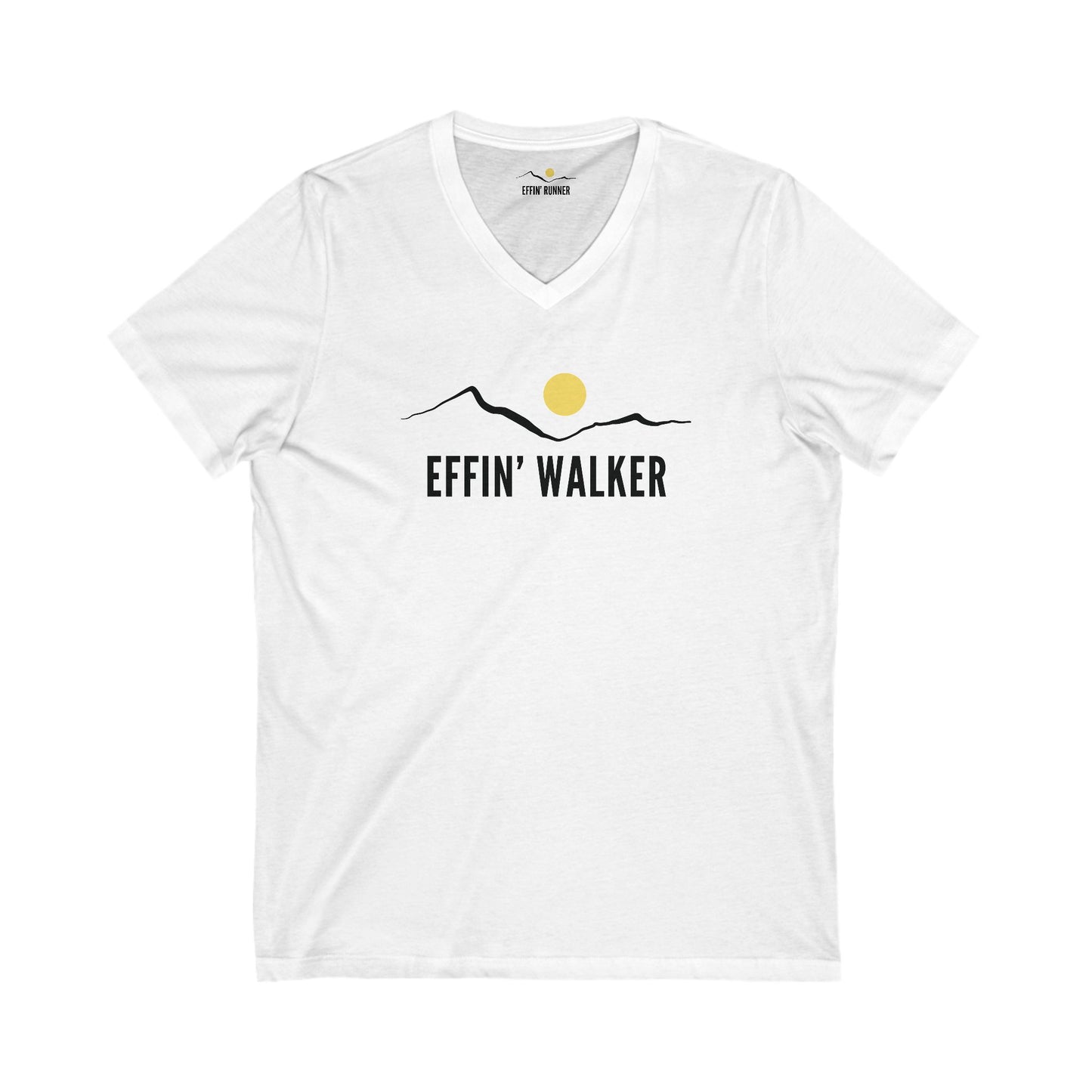 Effin' Walker V-Neck Unisex Tee
