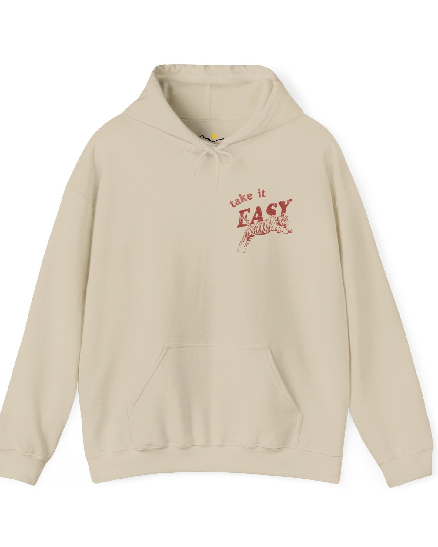Take It Easy Tiger Hoodie