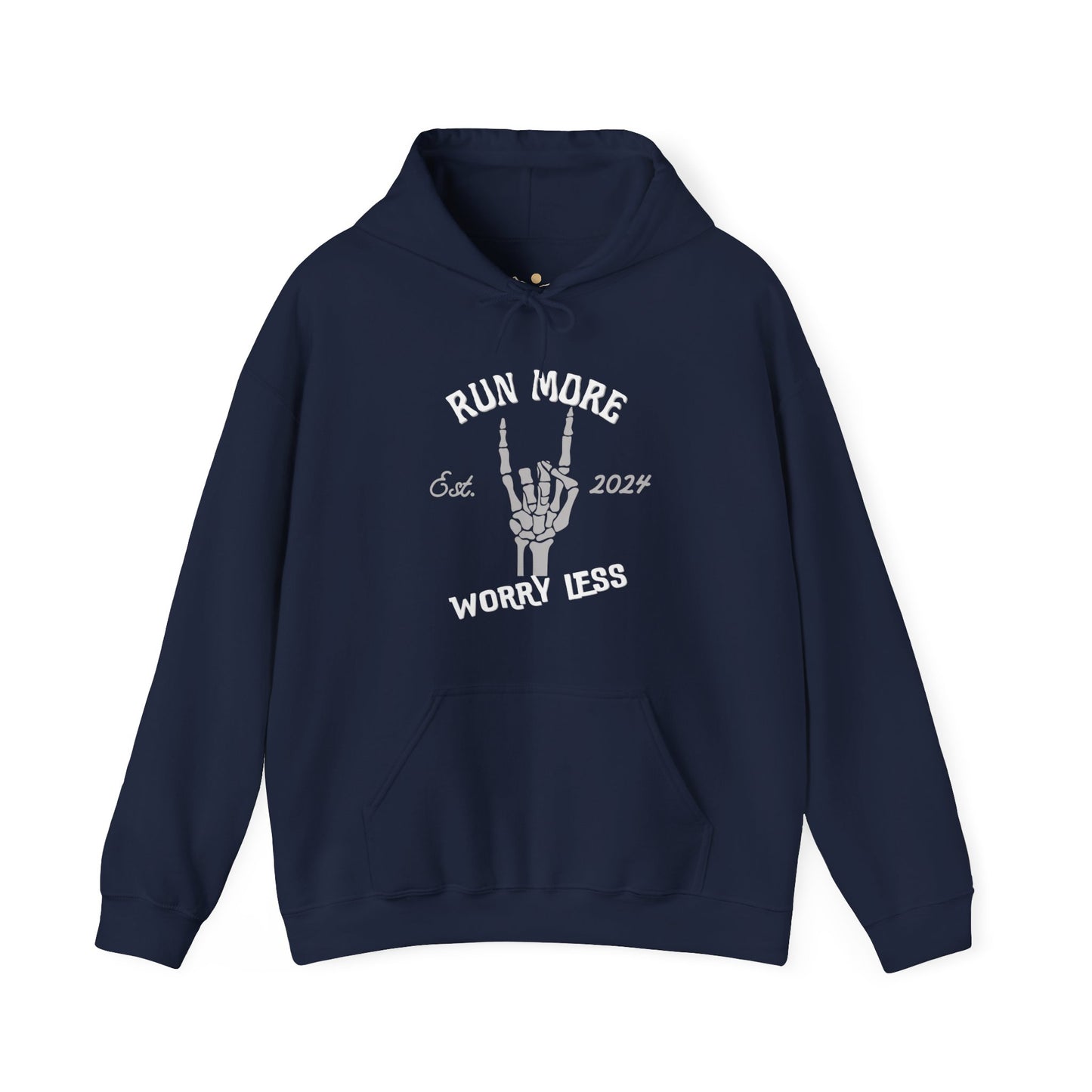 Run More Worry Less Hoodie