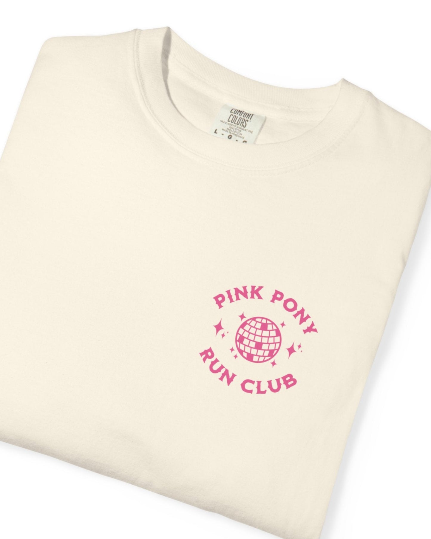 Back Graphic Pink Pony Run Club Premium Tee