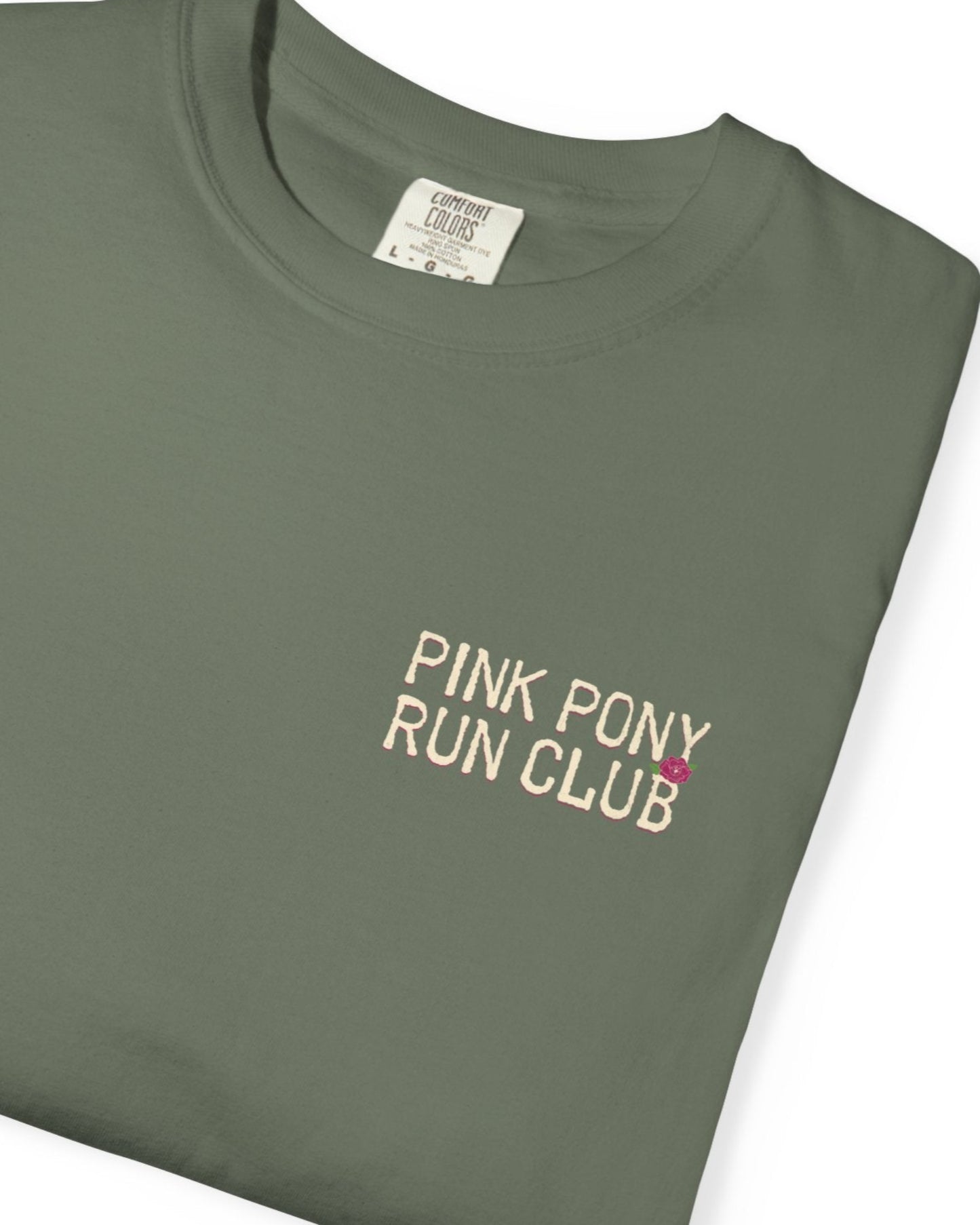 Back Graphic Pink Pony Run Club
