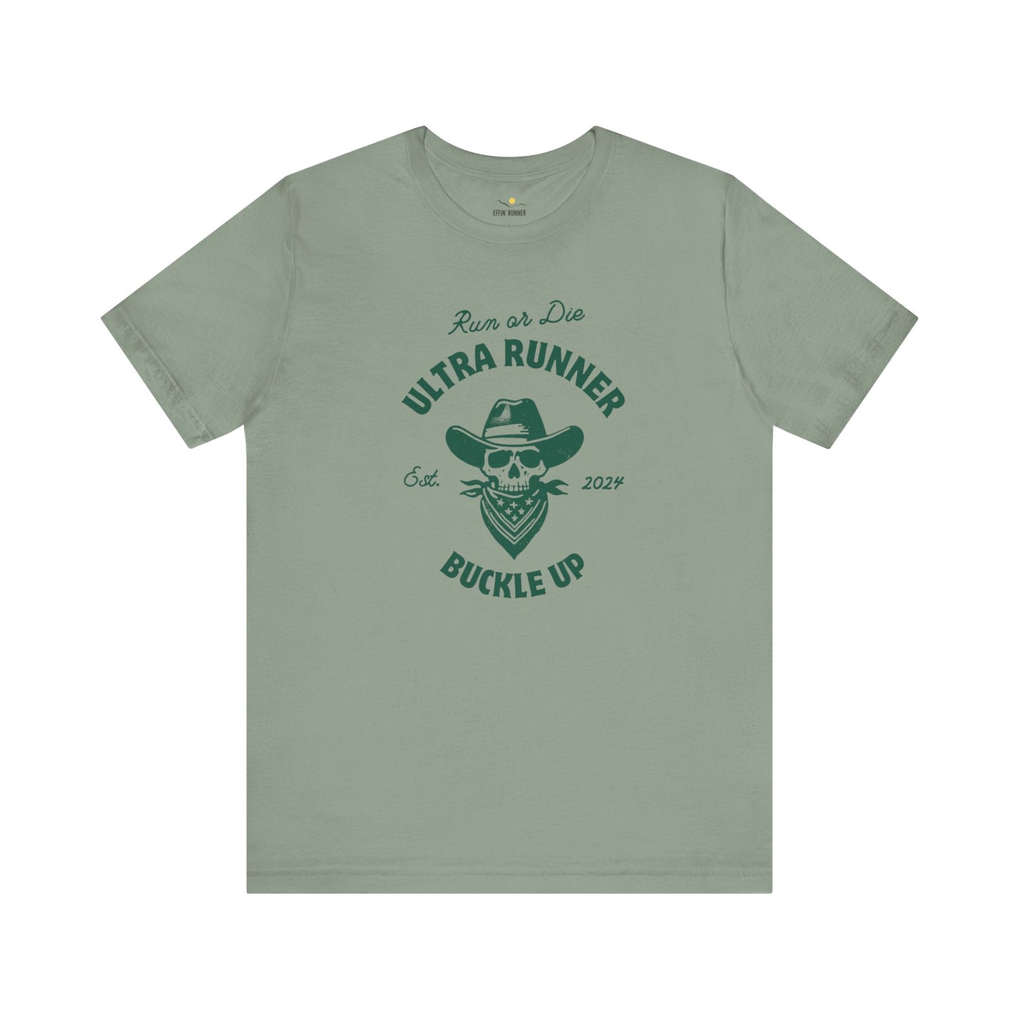 Buckle Up Ultra Runner Premium Tee