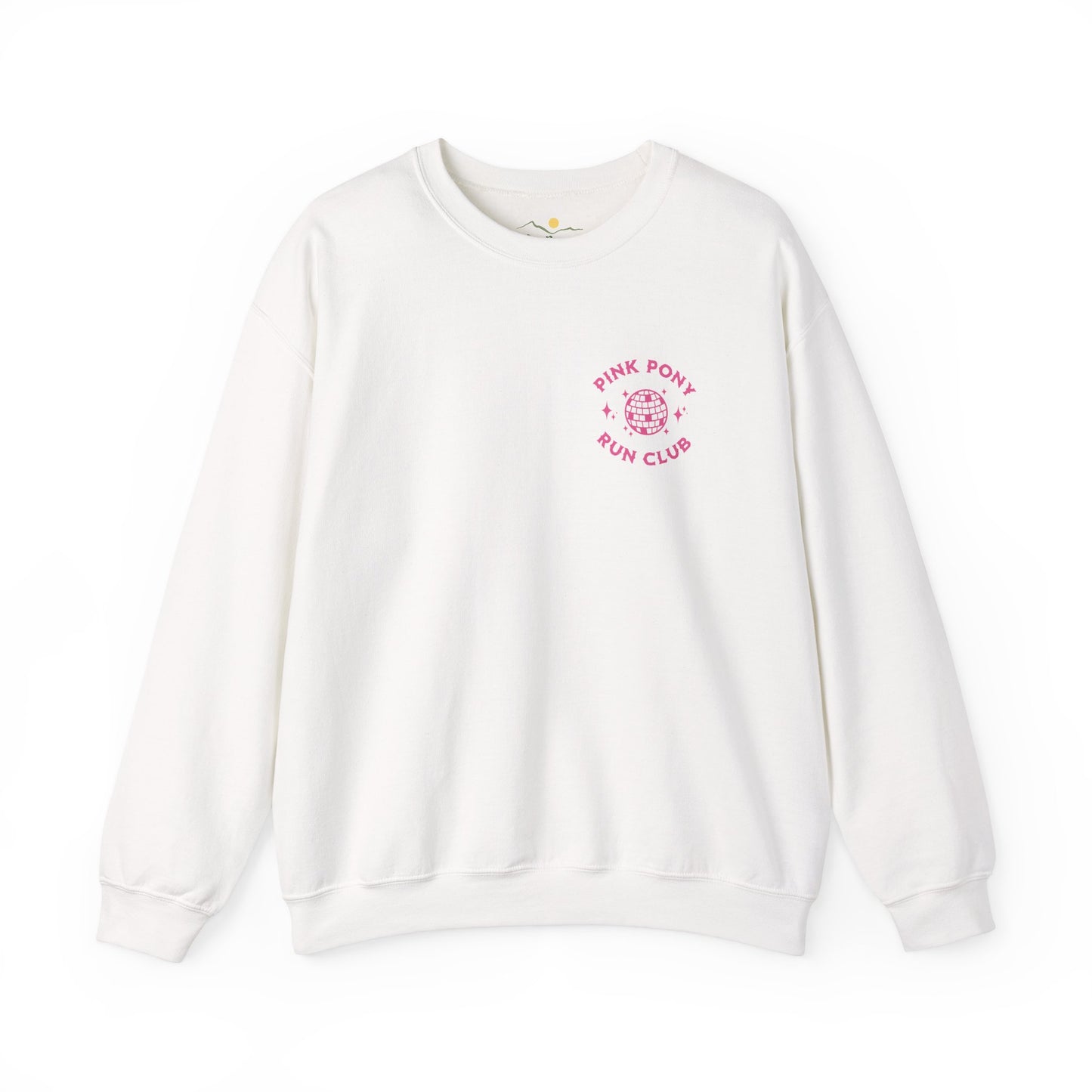 Back Graphic Pink Pony Club Classic Sweatshirt