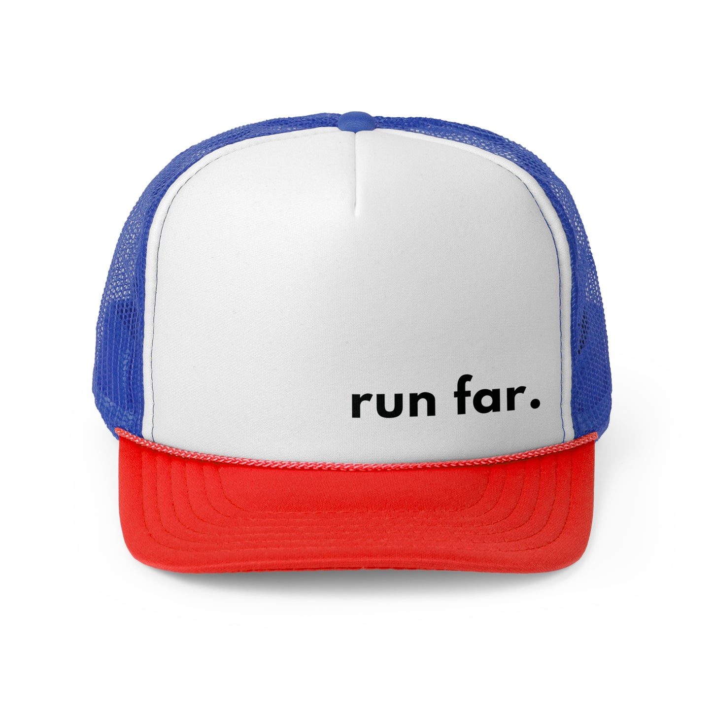 Run Far. Trucker Hat