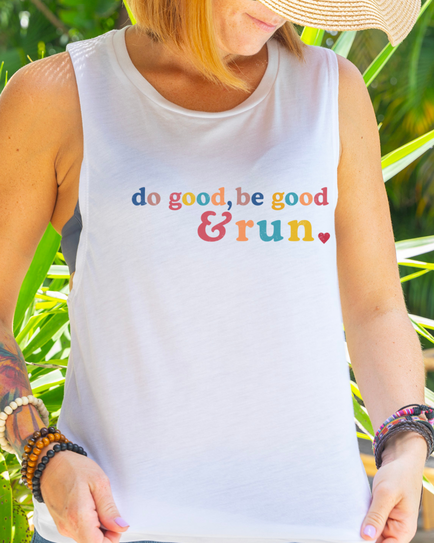 Do Good Be Good & Run Women's Muscle Tank
