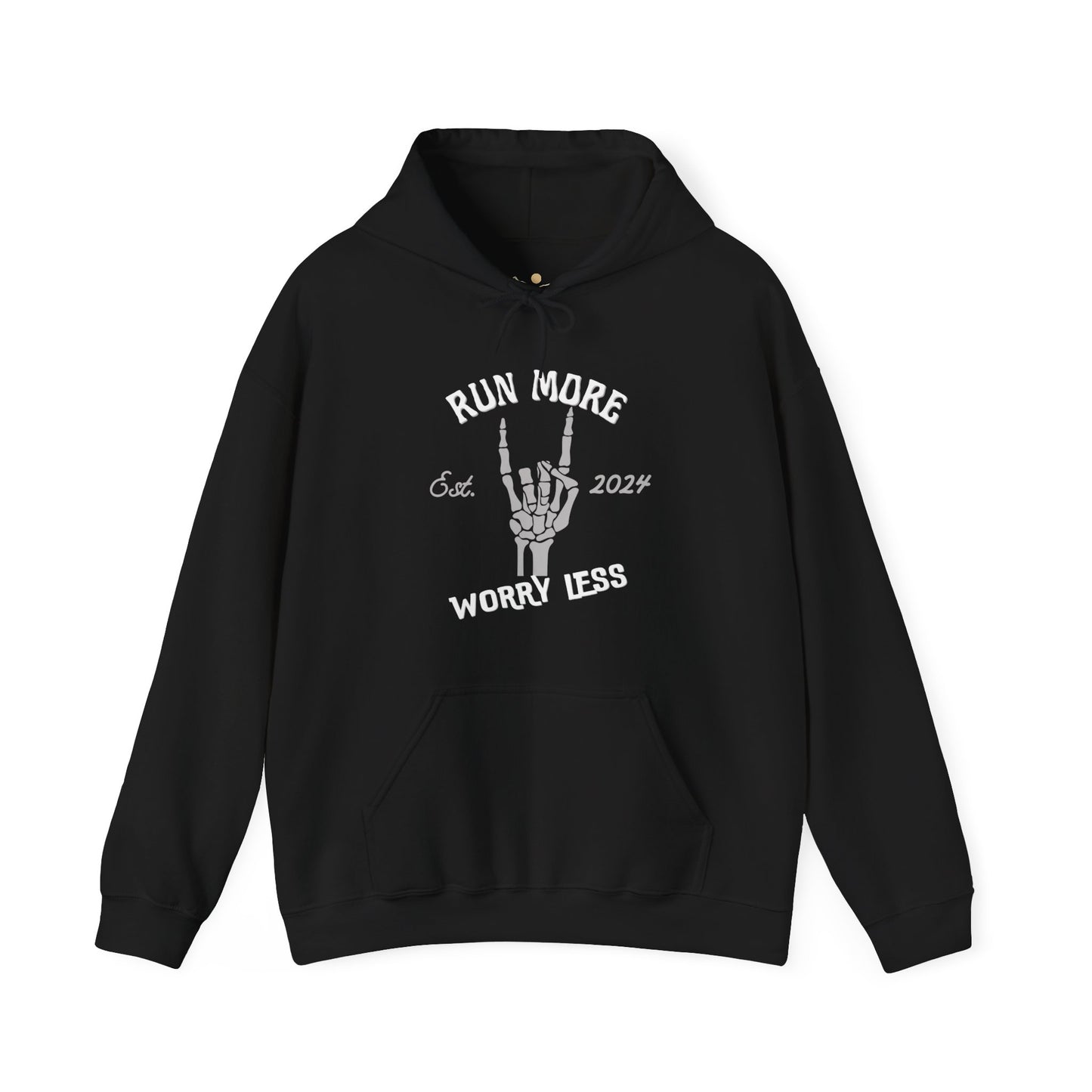 Run More Worry Less Hoodie