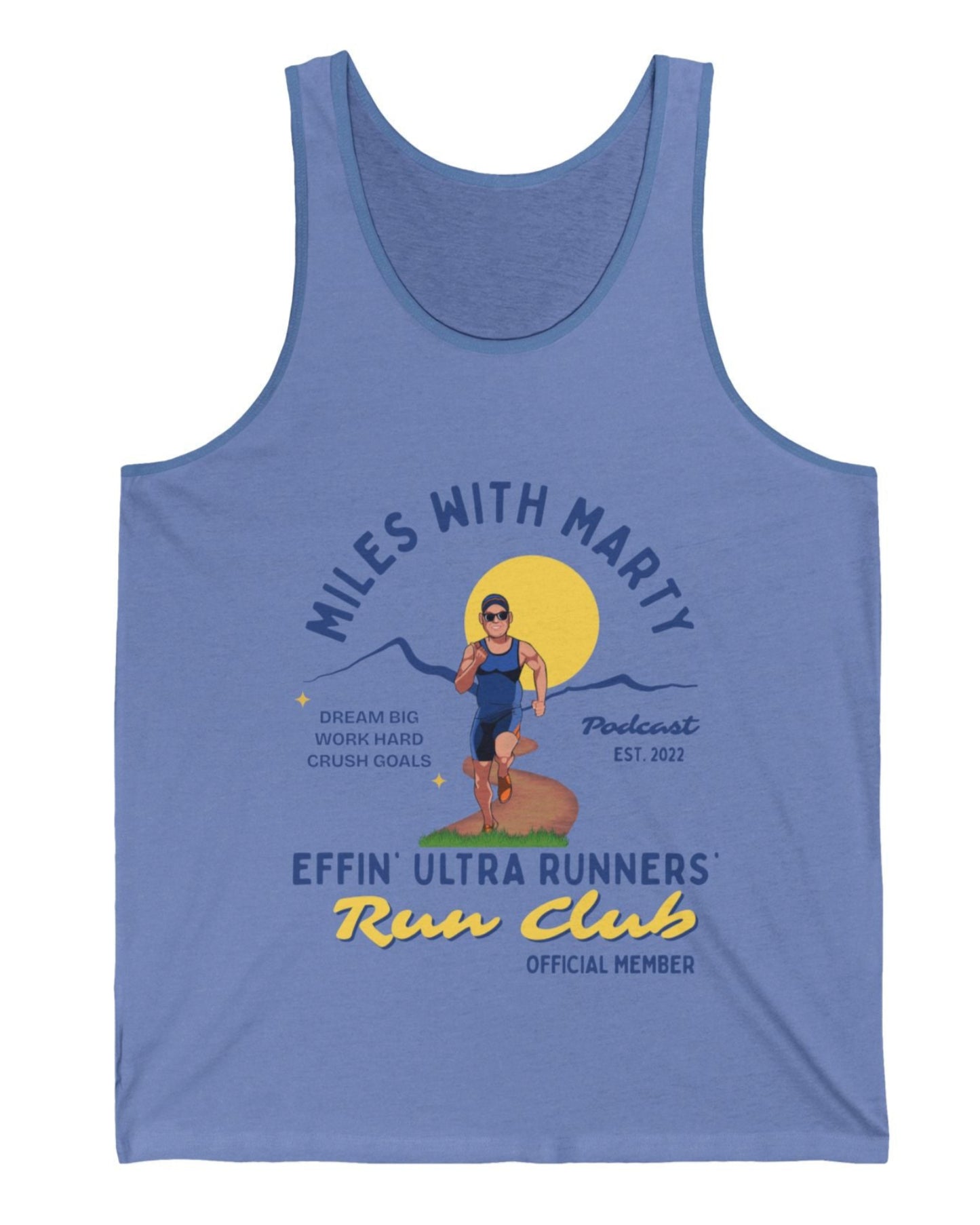 Unisex Miles w/Marty FN Runner Tank