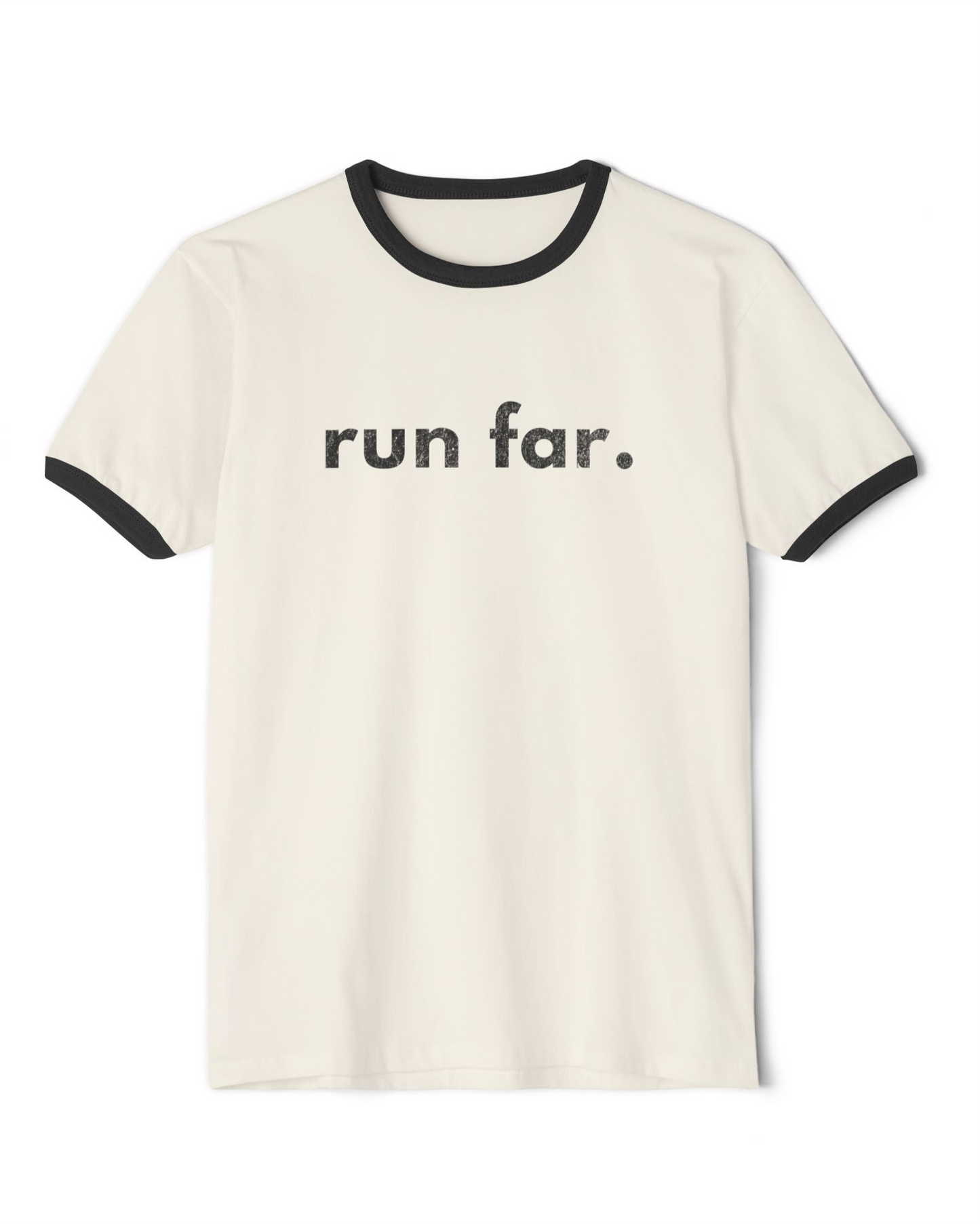 Run Far. Vintage Premium Cotton Tee