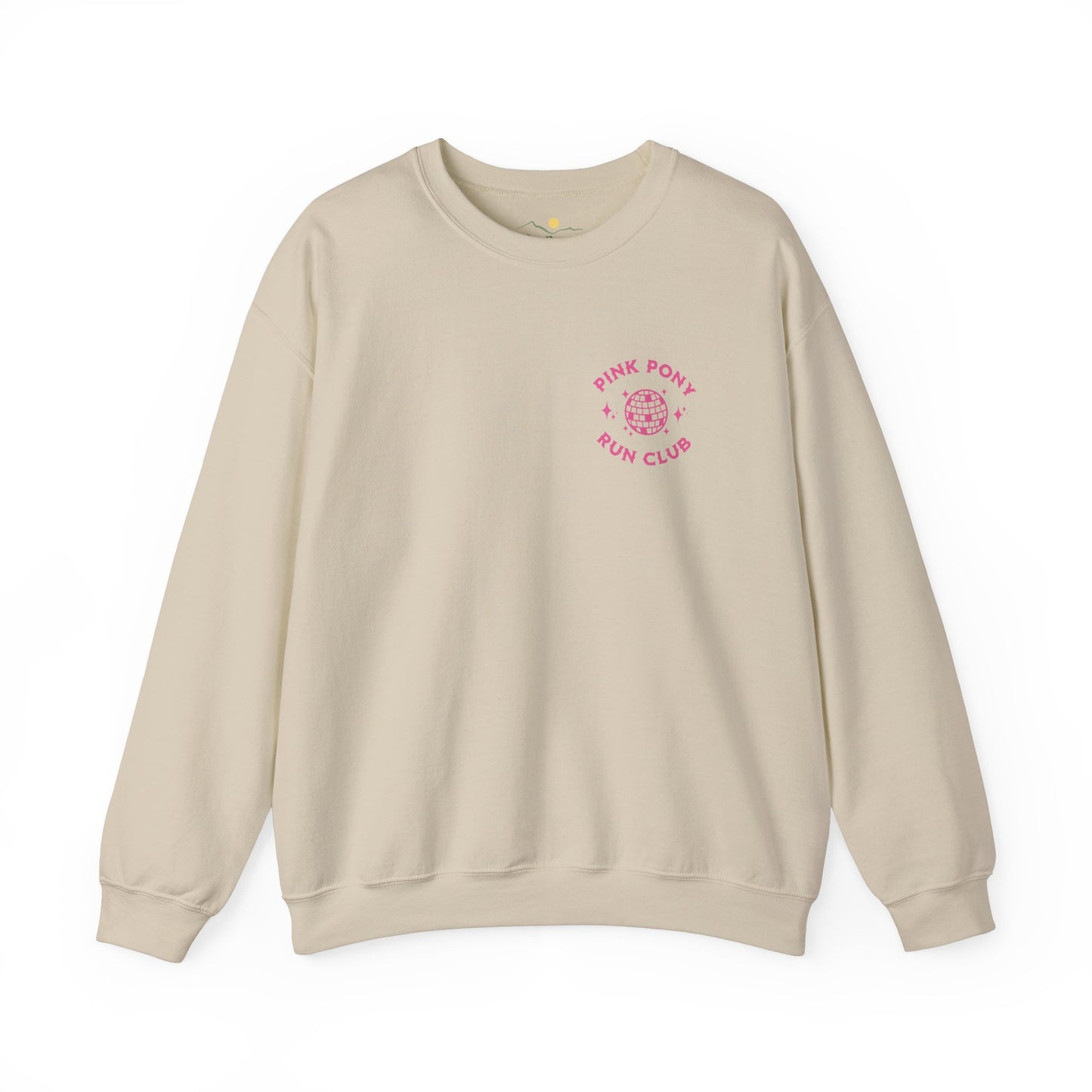 Back Graphic Pink Pony Club Classic Sweatshirt