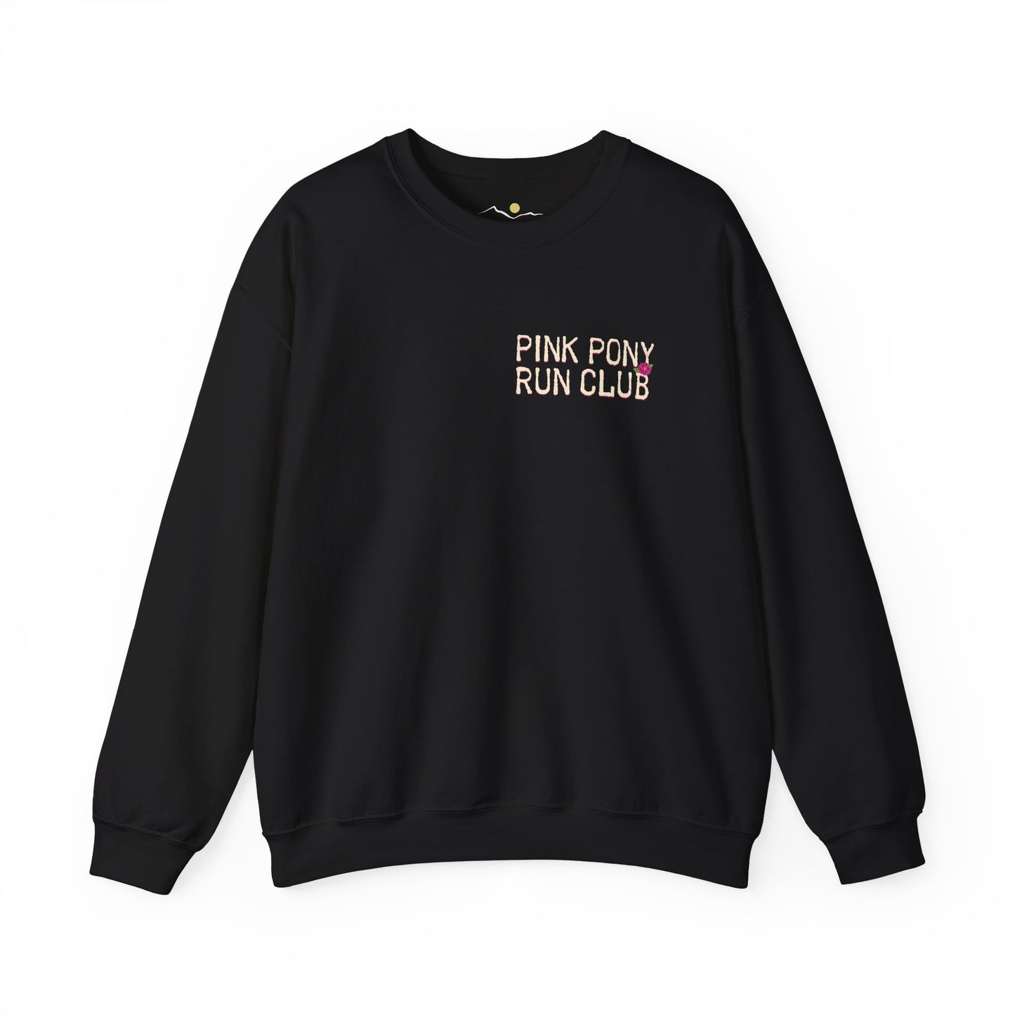 Back Graphic Pink Pony II Run Club Classic Sweatshirt