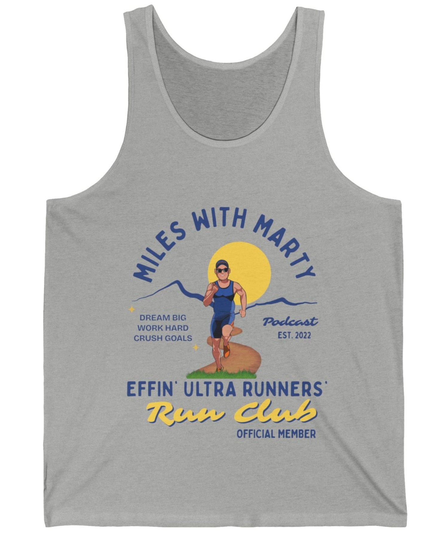 Unisex Miles w/Marty FN Runner Tank