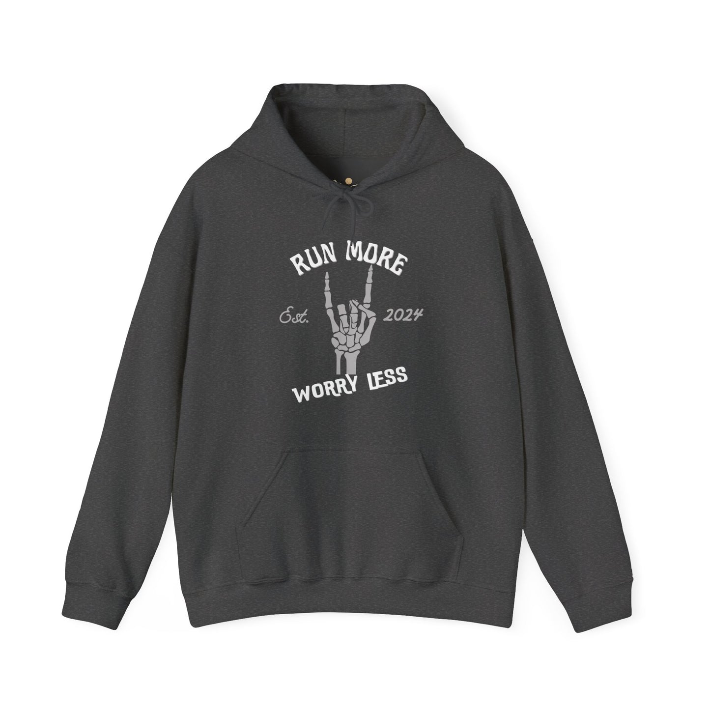 Run More Worry Less Hoodie