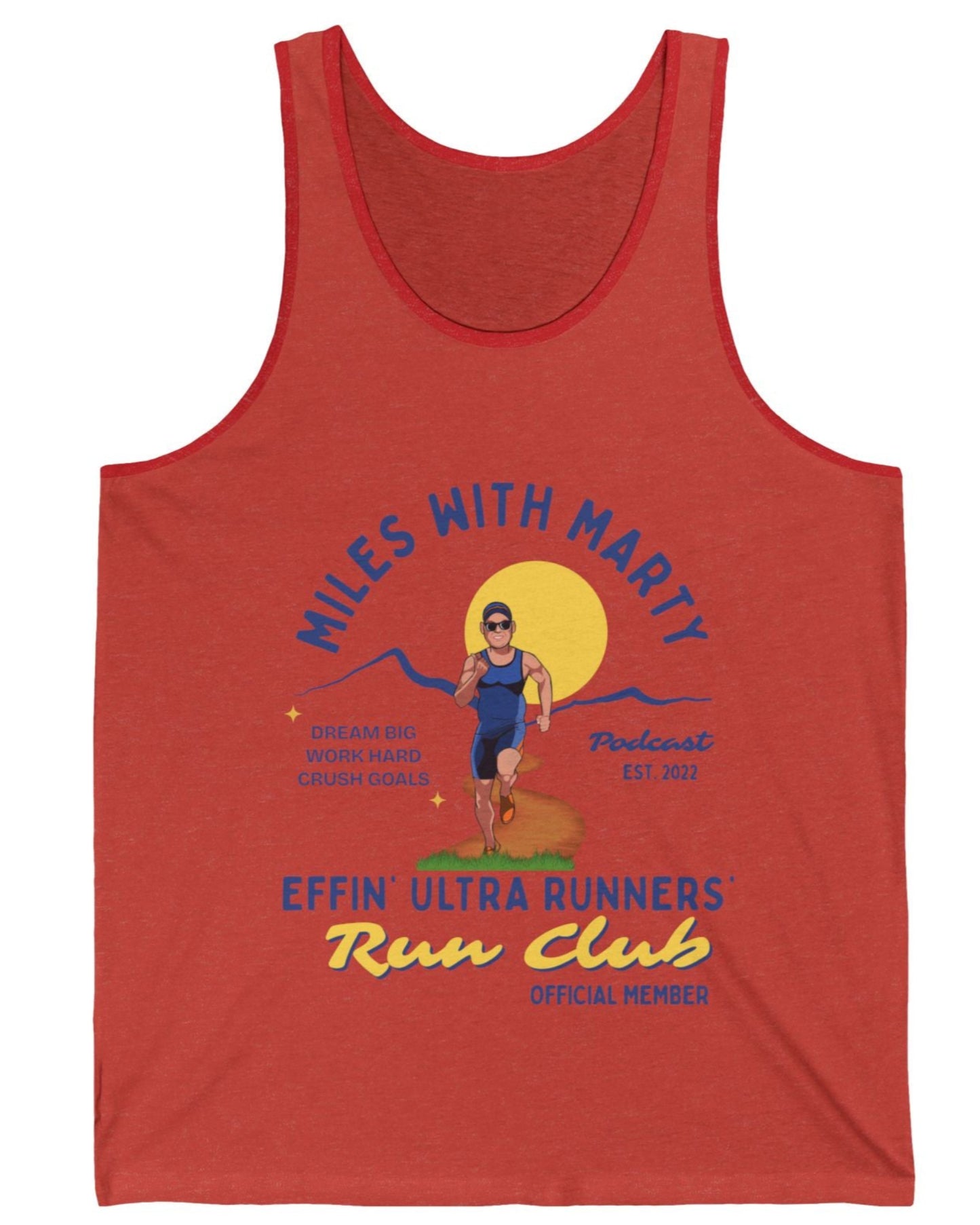 Unisex Miles w/Marty FN Runner Tank