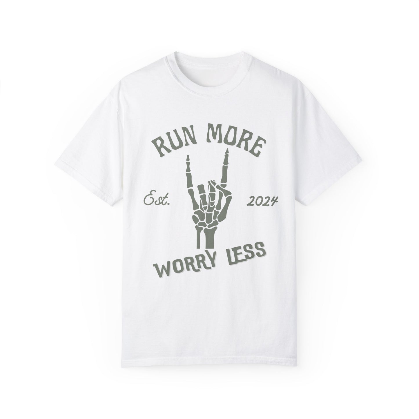 Run More Worry Less Premium Tee