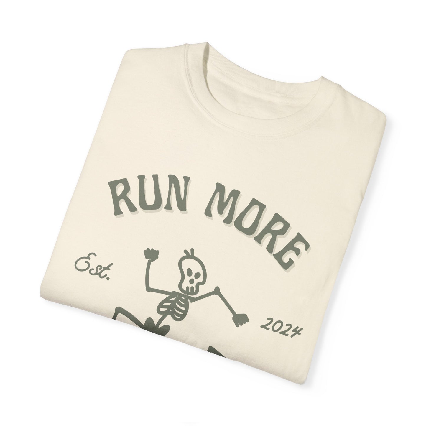 Running Man-Run More Worry Less Tee