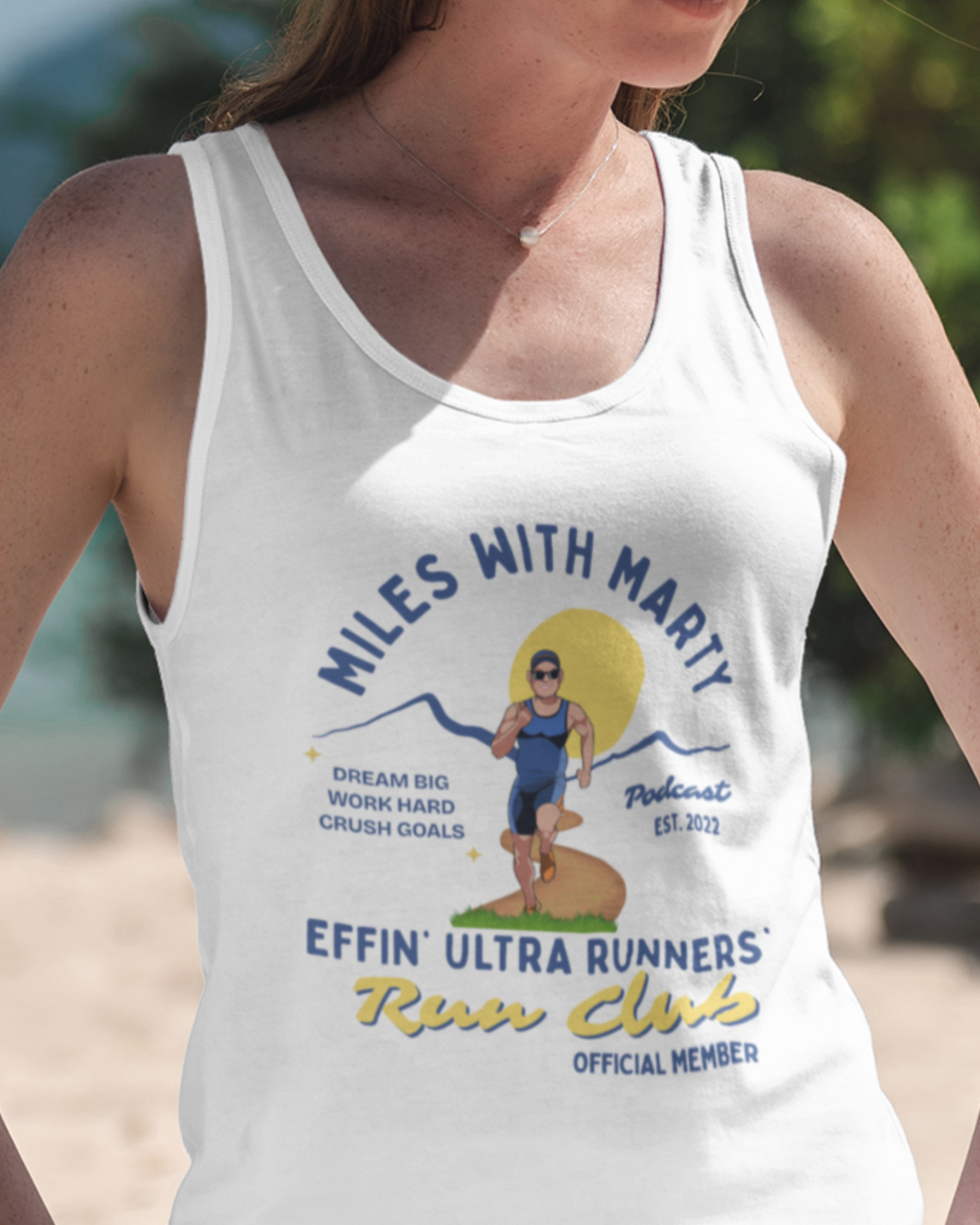 Unisex Miles w/Marty FN Runner Tank