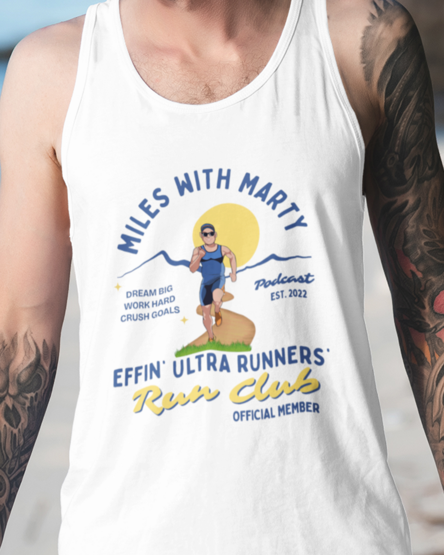 Unisex Miles w/Marty FN Runner Tank