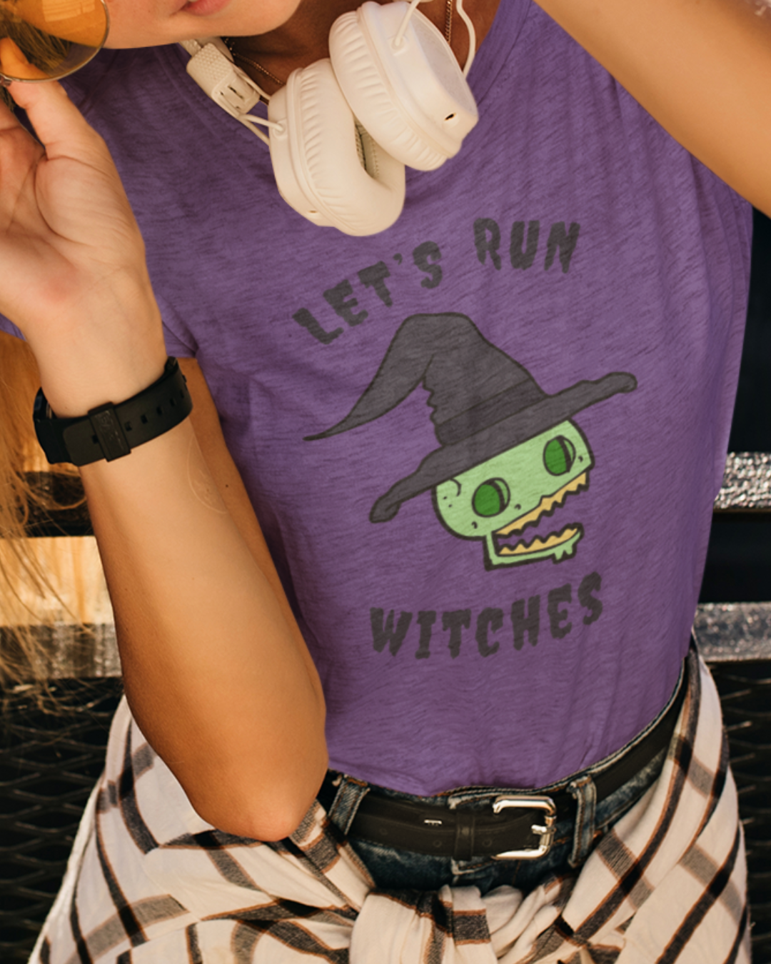 Let's Run Witches-Premium Tee