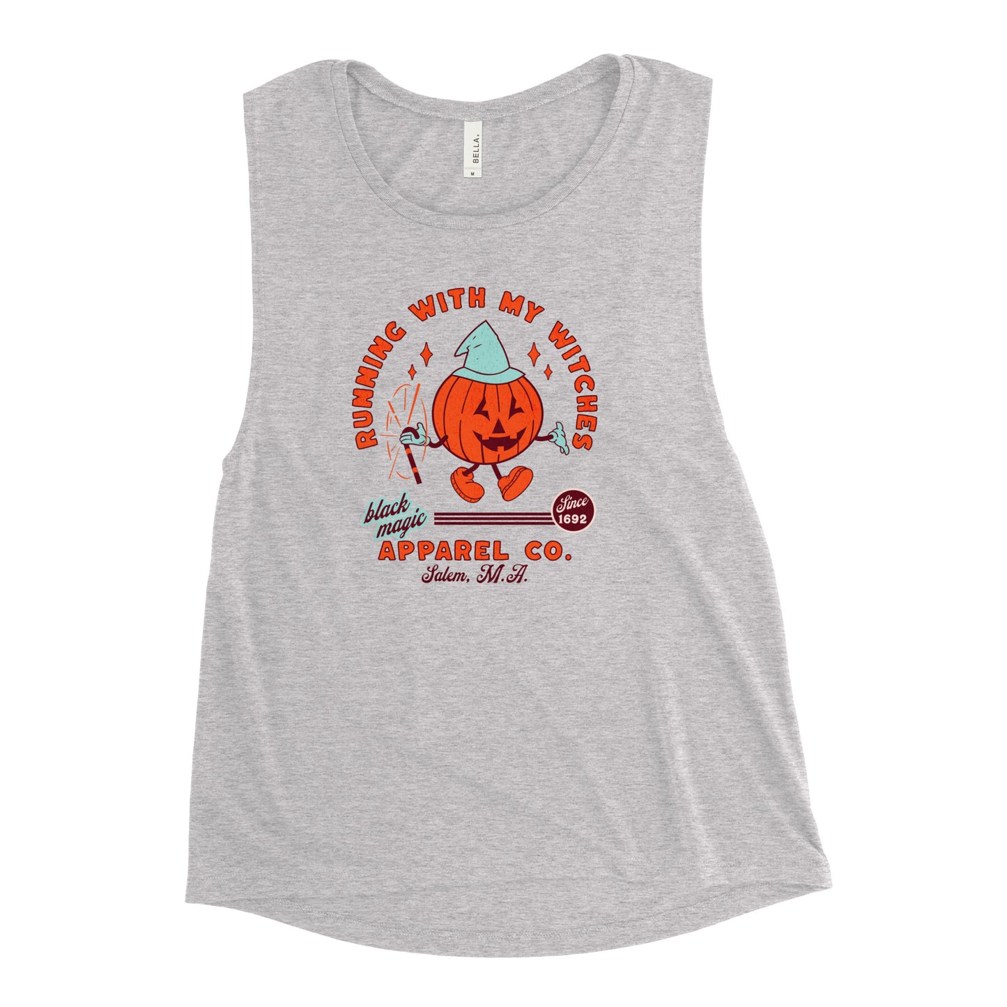 Groups Run With My Witches-Retro Tank
