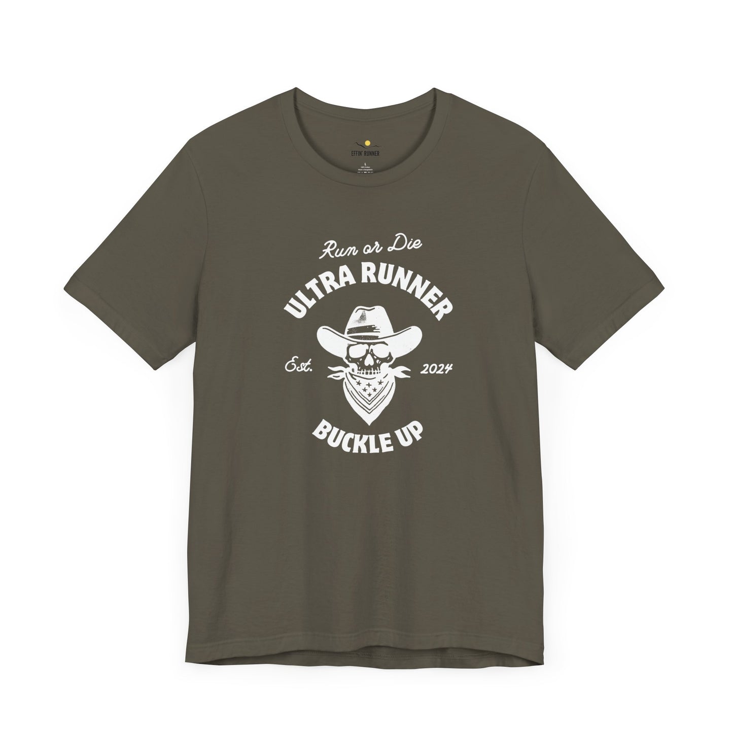 Buckle Up Ultra Runner Premium Tee