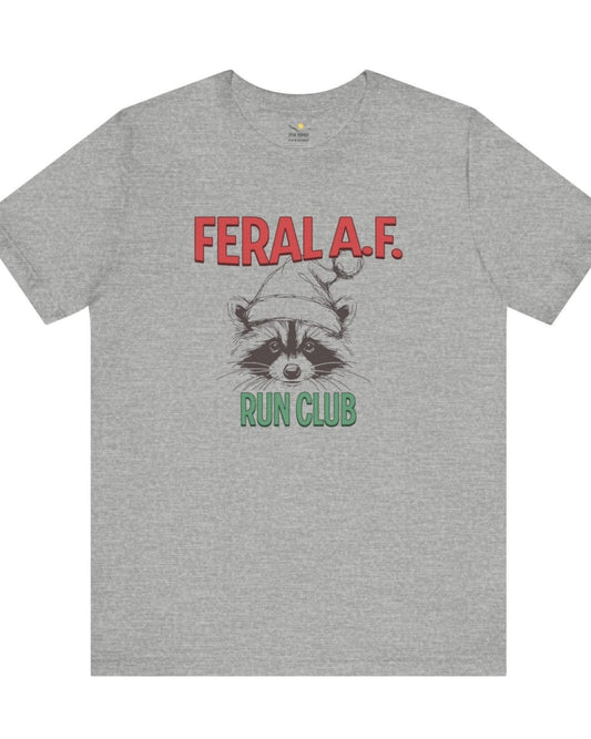 Feral A.F. Run Club-Light Weight Tee