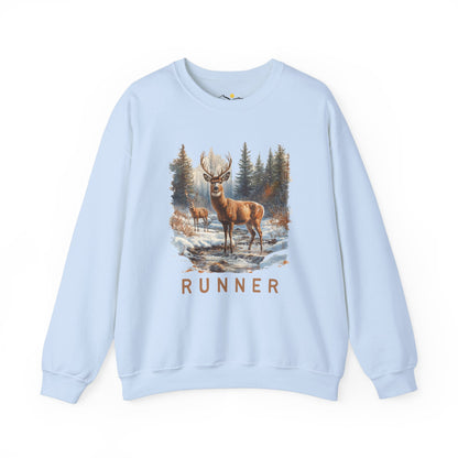 Vintage Deer Runner Sweatshirt