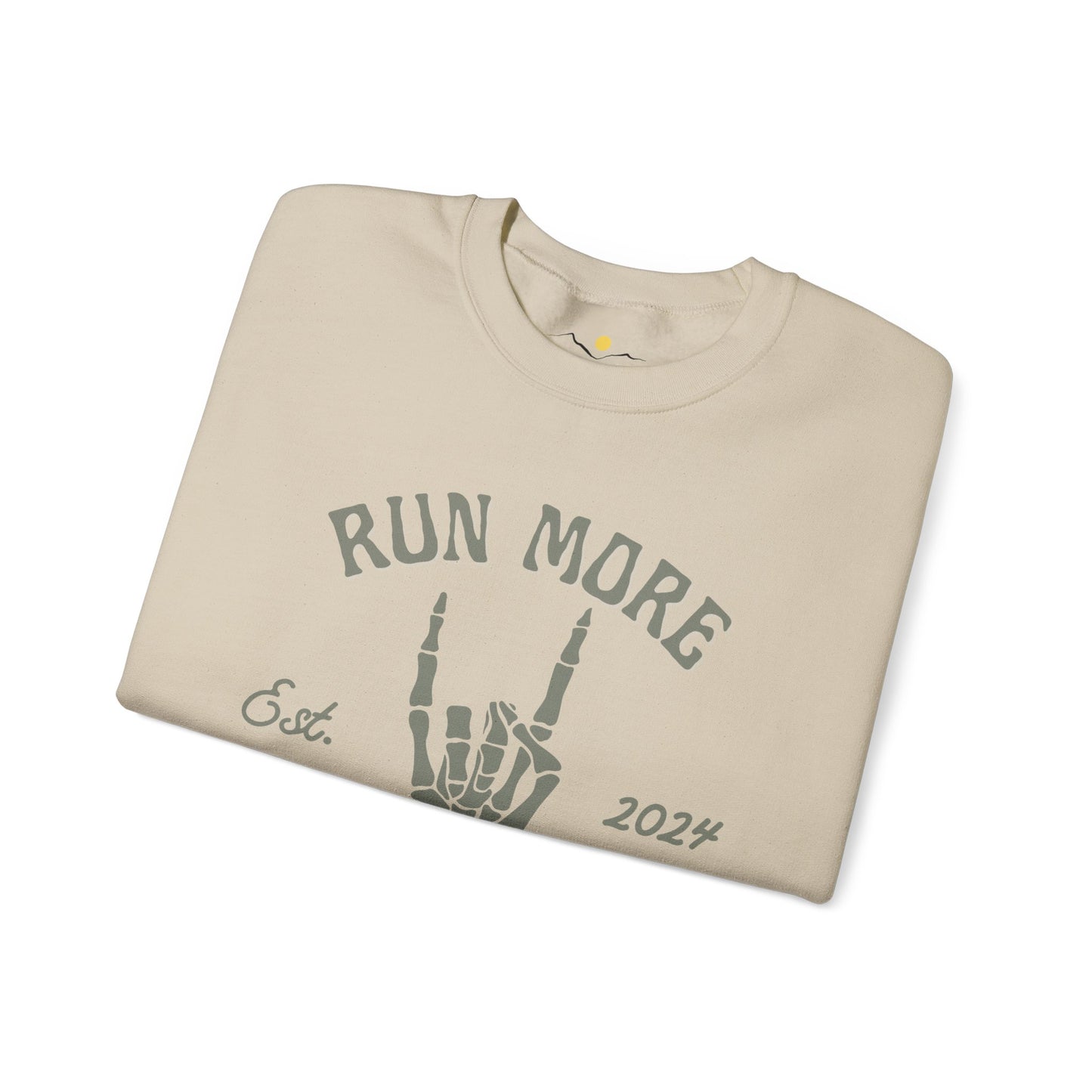 Run More Worry Less Sweatshirt