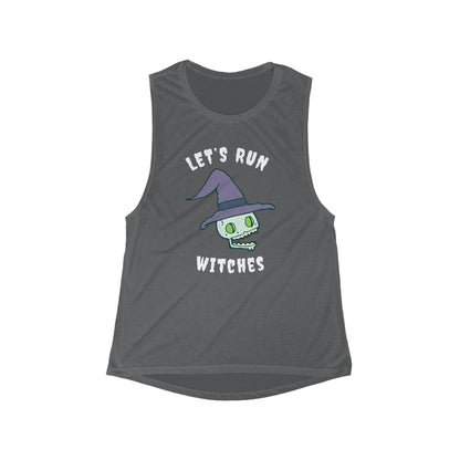 Let's Run Witches- Muscle Tank