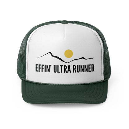 Old School Effin' Ultra Runner Trucker