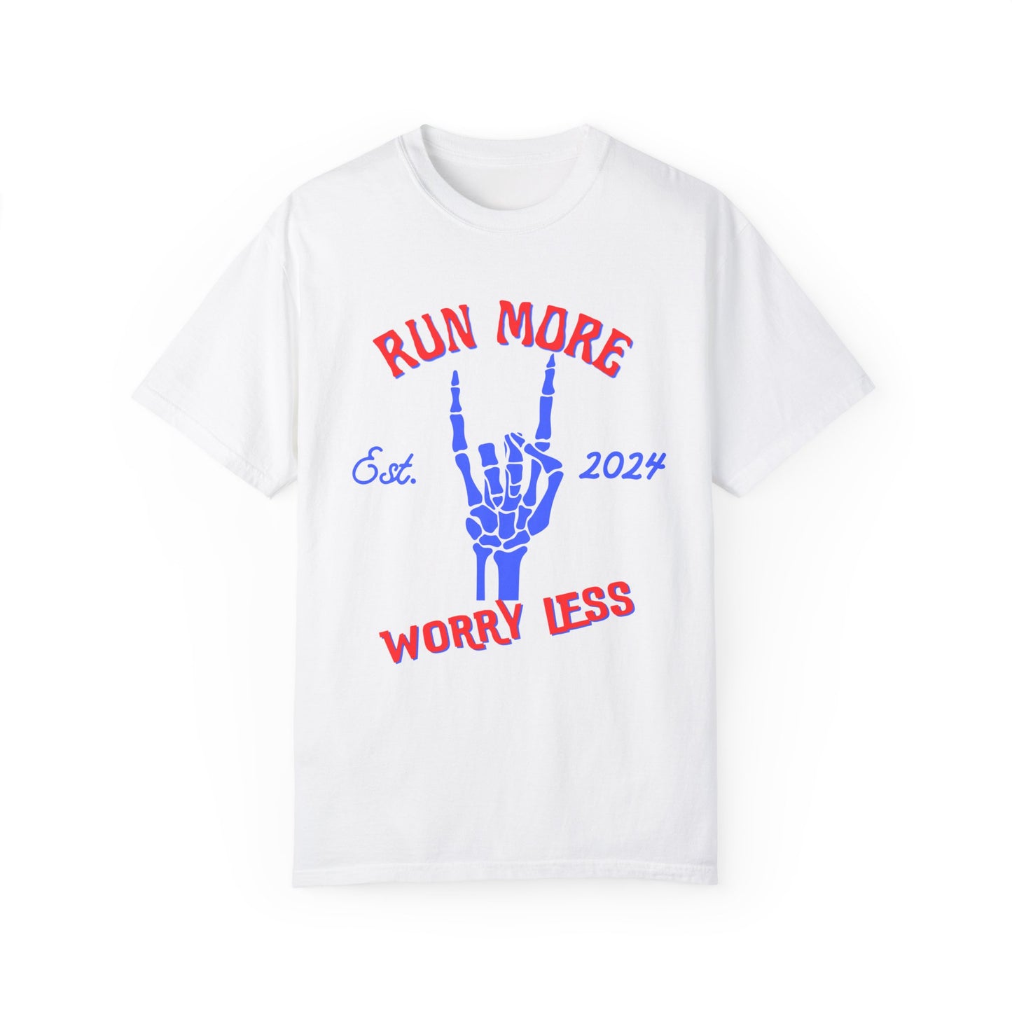 Run More Worry Less Premium Tee