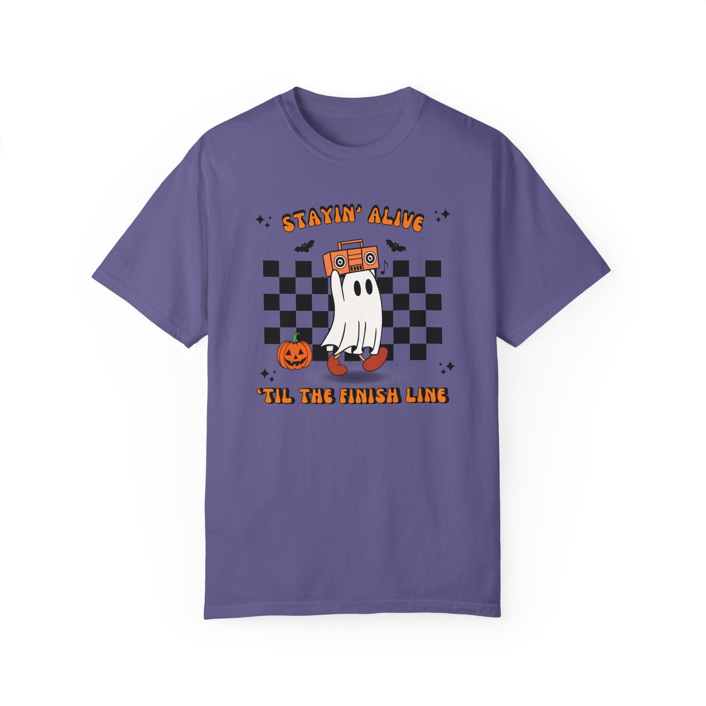 Staying Alive 'Til the Finish- Relaxed Fit Premium Tee