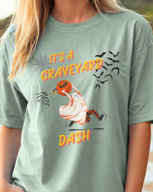 Graveyard Dash- Relaxed Fit Premium Tee