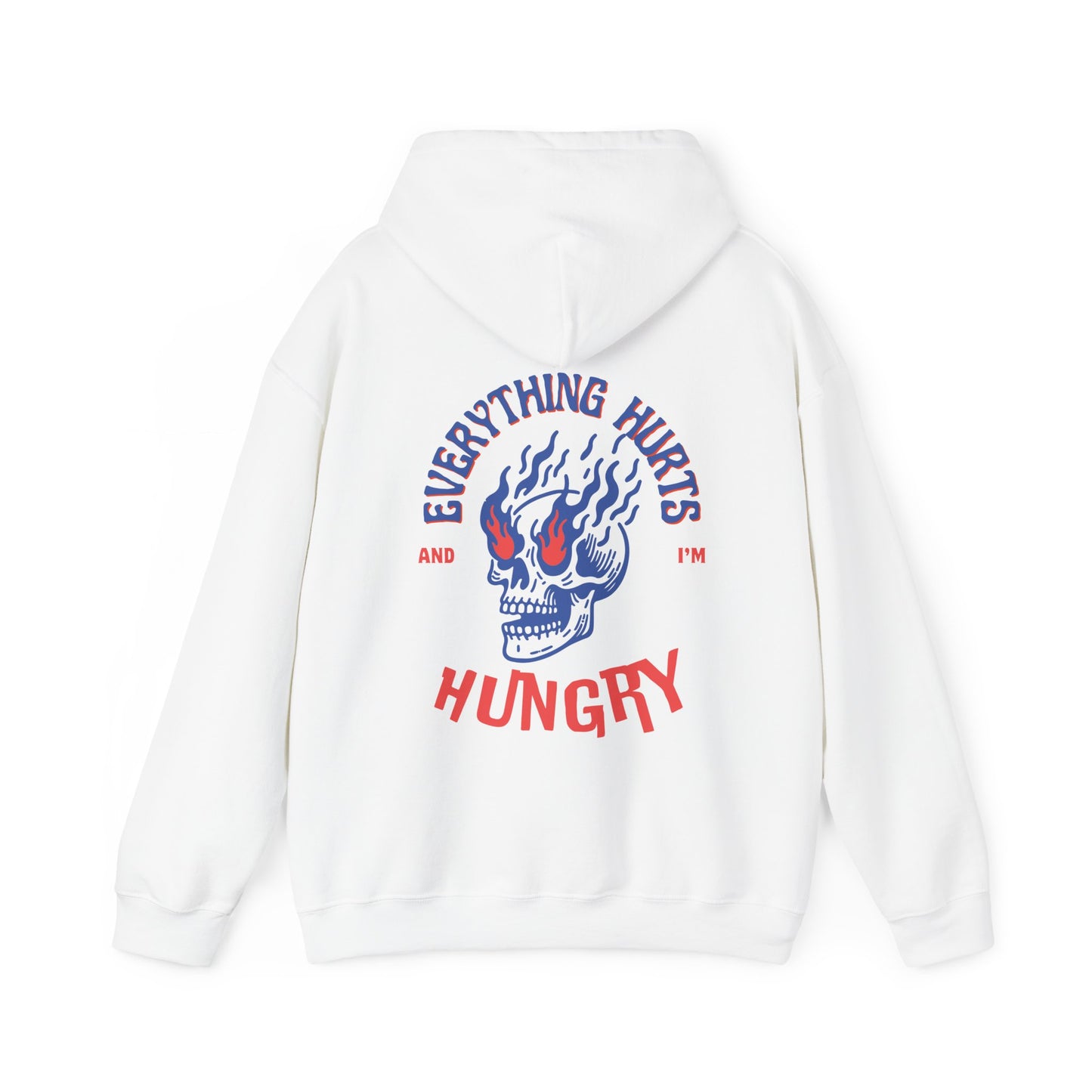 Everything Hurts Hoodie-Back Graphic