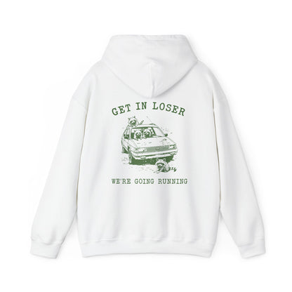 Back Graphic, Get In Loser Hoodie